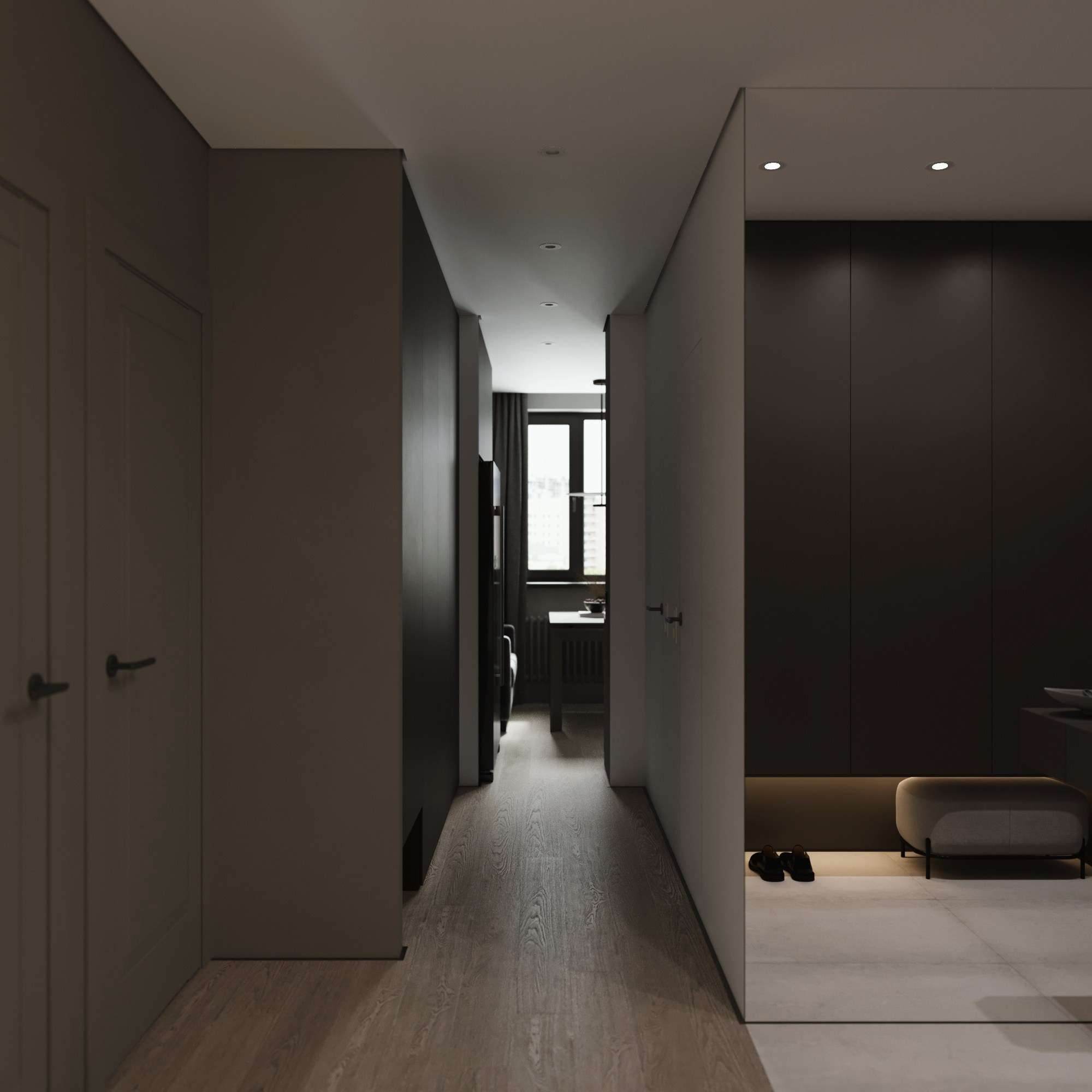 Дизайн Зотова Ксения|ЖК Жулебино парк. Интерьерная 3D визуализация