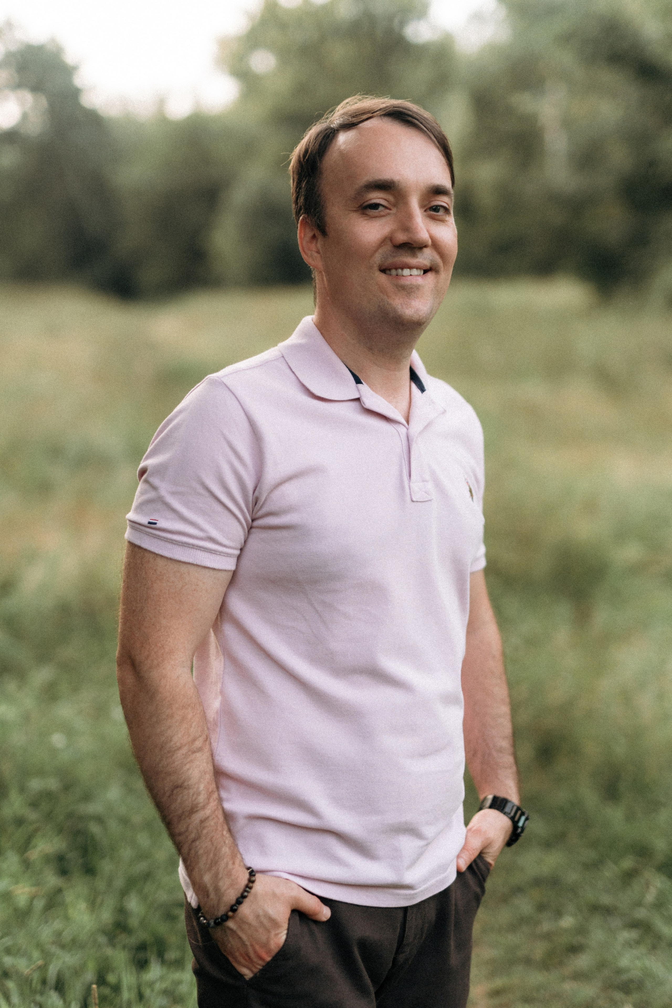 Семейная фотосессия на берегу реки для Миши, Тани, Сони и Таи. Свадебный фотограф в Тамбове Павел Четвертков