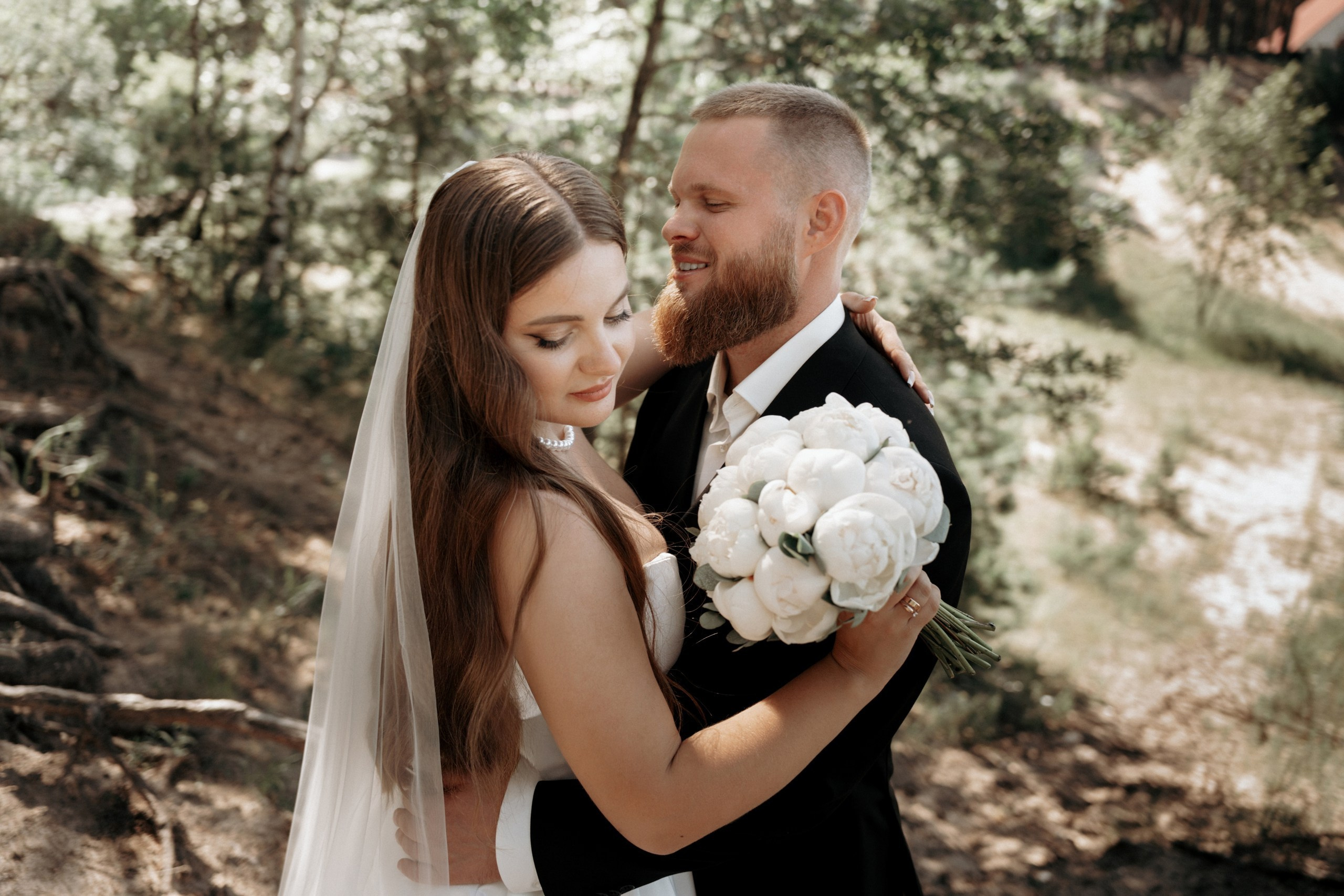 Свадьба Анастасии и Евгения, Картинная галерея, прогулка в лесу. Ресторан «Хлеб и Винотека». Свадебный фотограф в Тамбове Павел Четвертков