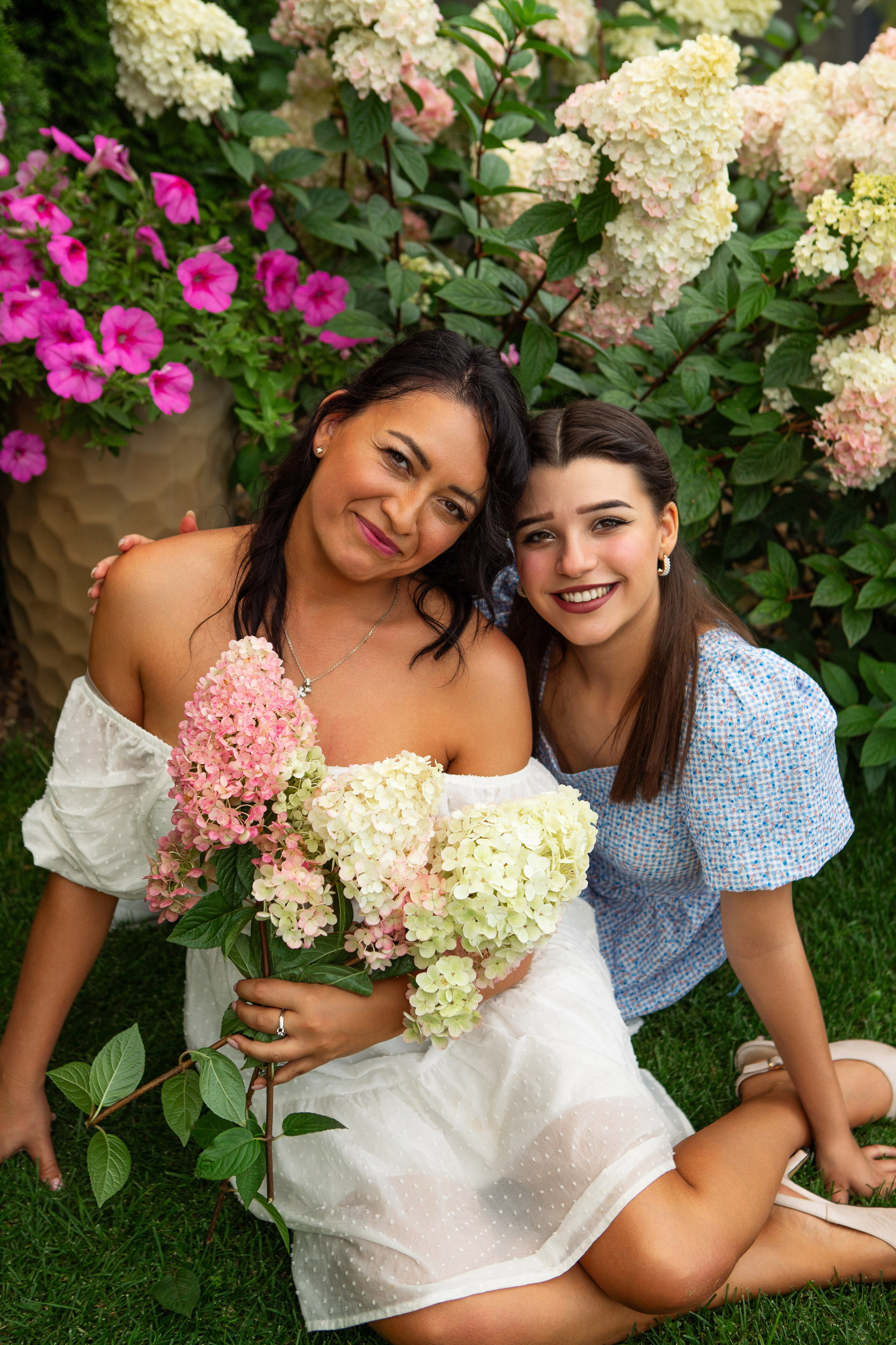 В саду гортензий. Семейный и контент- фотограф Анна Уткина, Электросталь, Ногинск, Москва