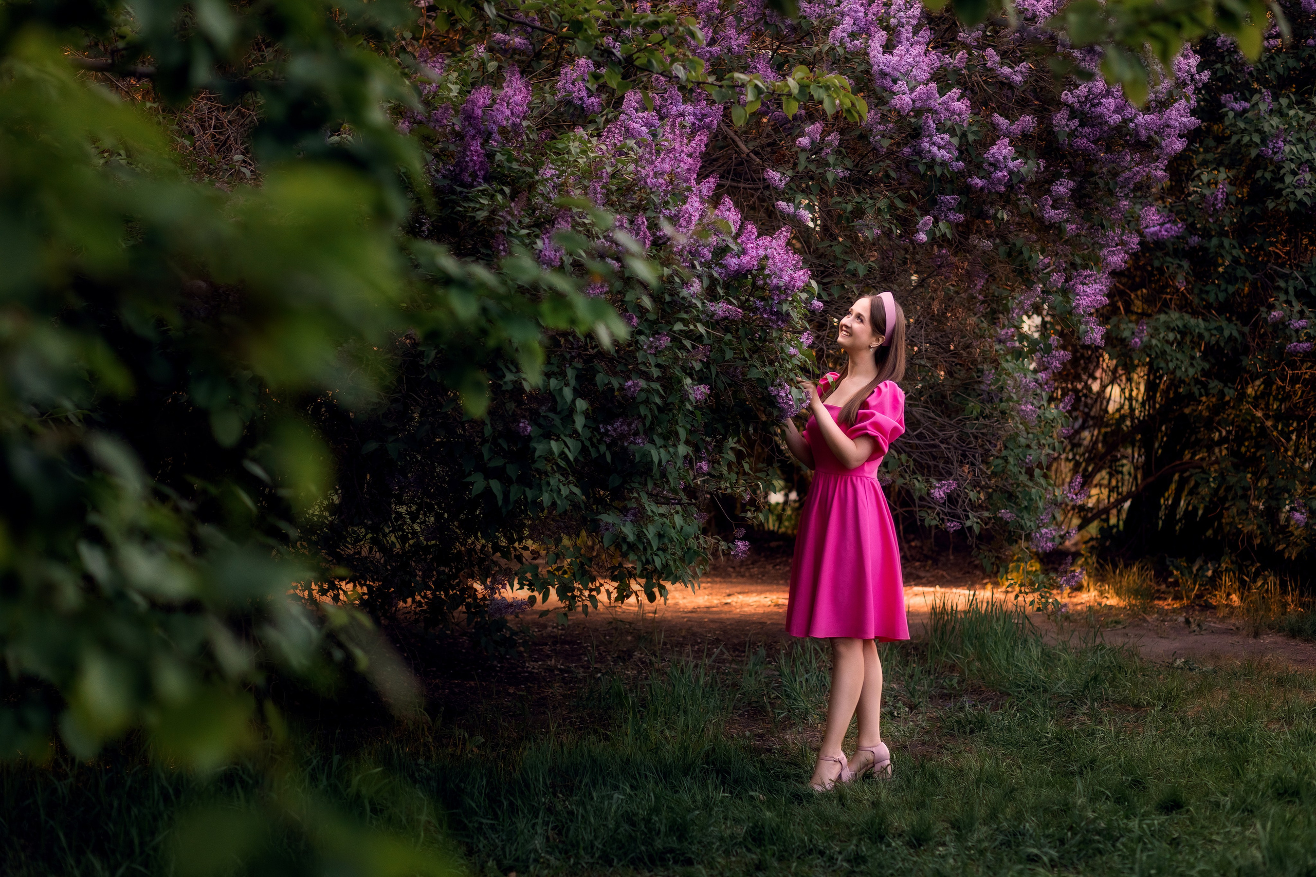 Алёна. Фотосессия в яблонях. Семейный и детский фотограф в Екатеринбурге Оксана Пипкина
