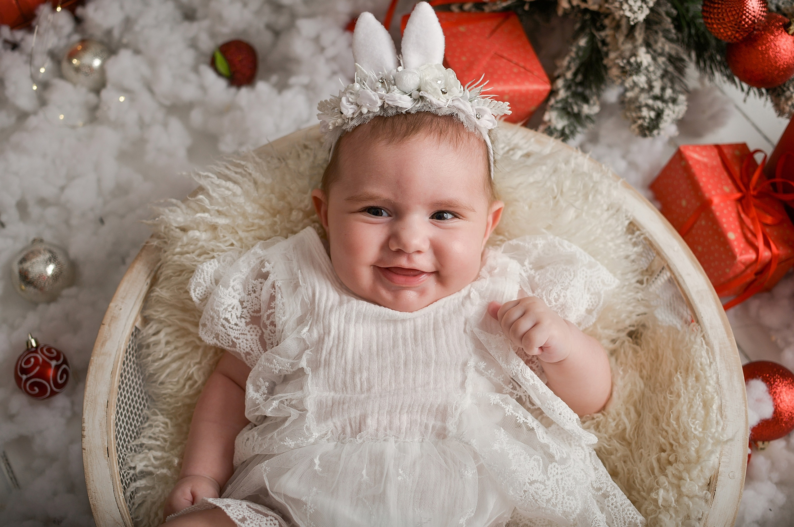 Новогодняя семейная фотосессия в Краснодаре 2023-2024. Фотограф новорожденных Краснодар Малышенко Надежда