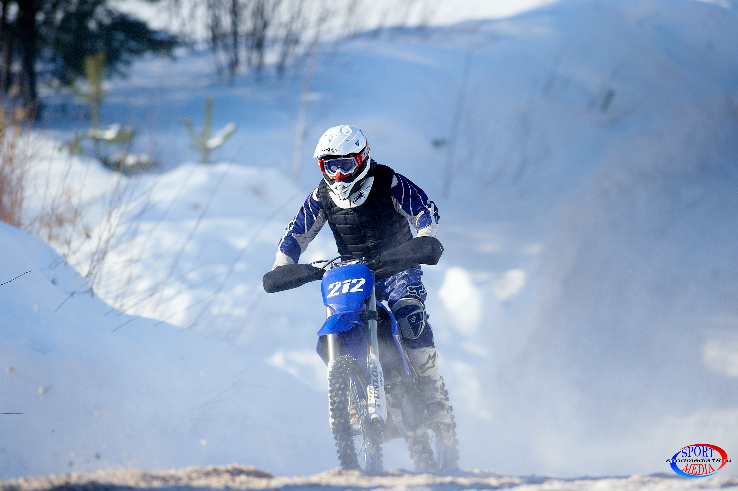 3 этап Кубка Удмуртской Республики по мотокроссу. Воткинск 23.02.2025. Спортивный репортажный фотограф в Ижевске Сергей Мерзляков