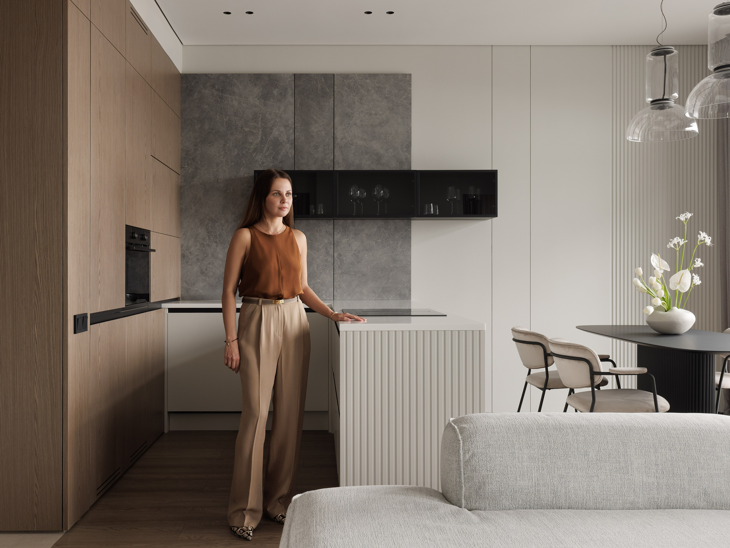 ЖК Новоданиловская, мебельная студия Avantiz. Интерьерный фотограф в Москве Кристина Медведева