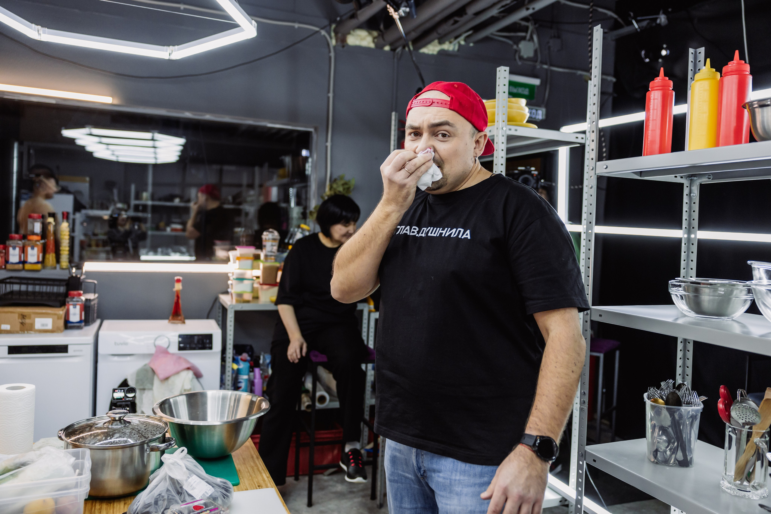 «Черная кухня», г. Москва, телеканал «Кухня». ФОТОГРАФ ИРИНА ШАМАТАВА