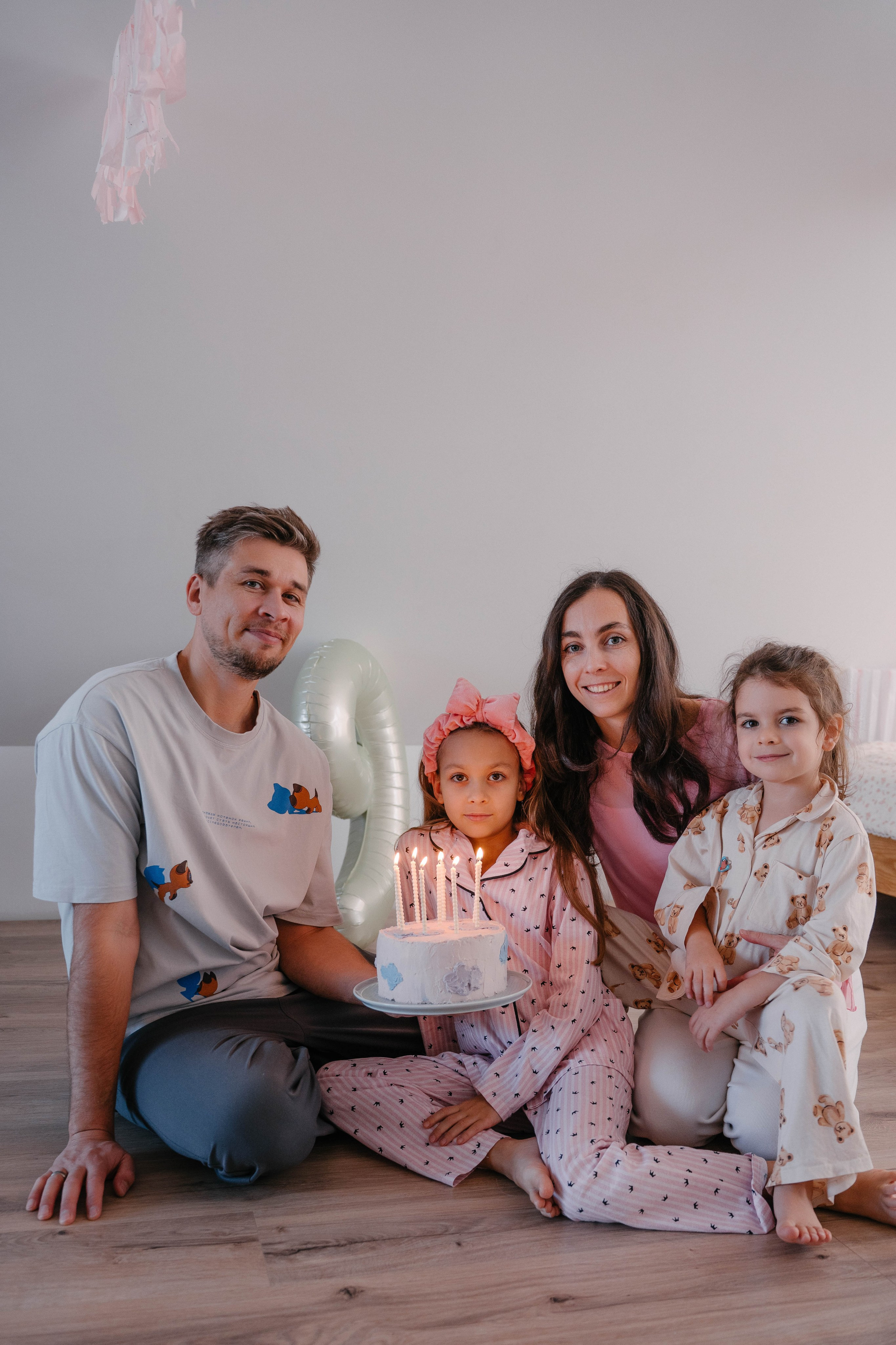 Пижамная вечеринка Варе 9 лет. Свадебный и семейный фотограф в Воронеже Анастасия Бойко