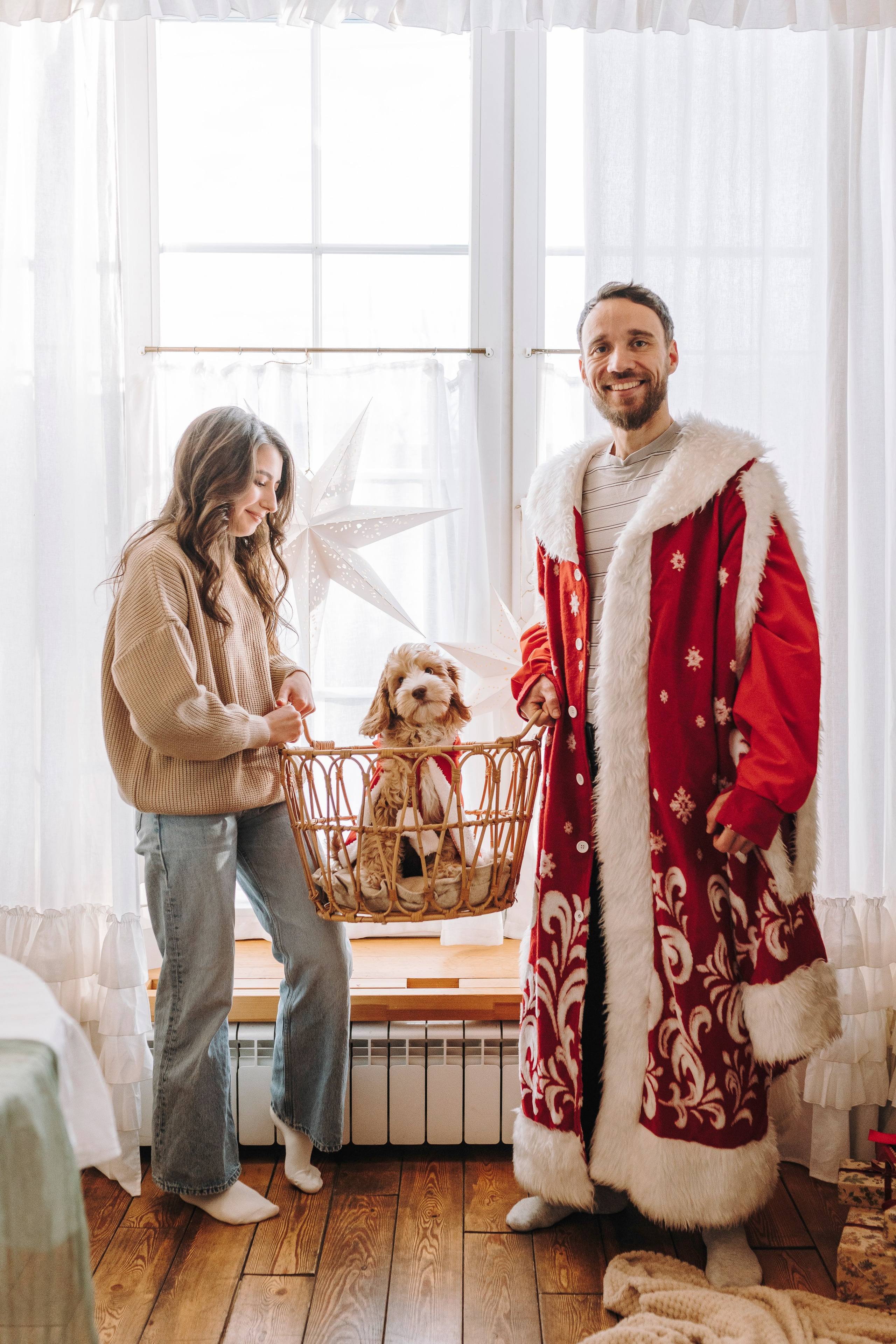 Мёрфи, Таня и Антон. Фотограф анималист в Спб недорого Олеся Майорова