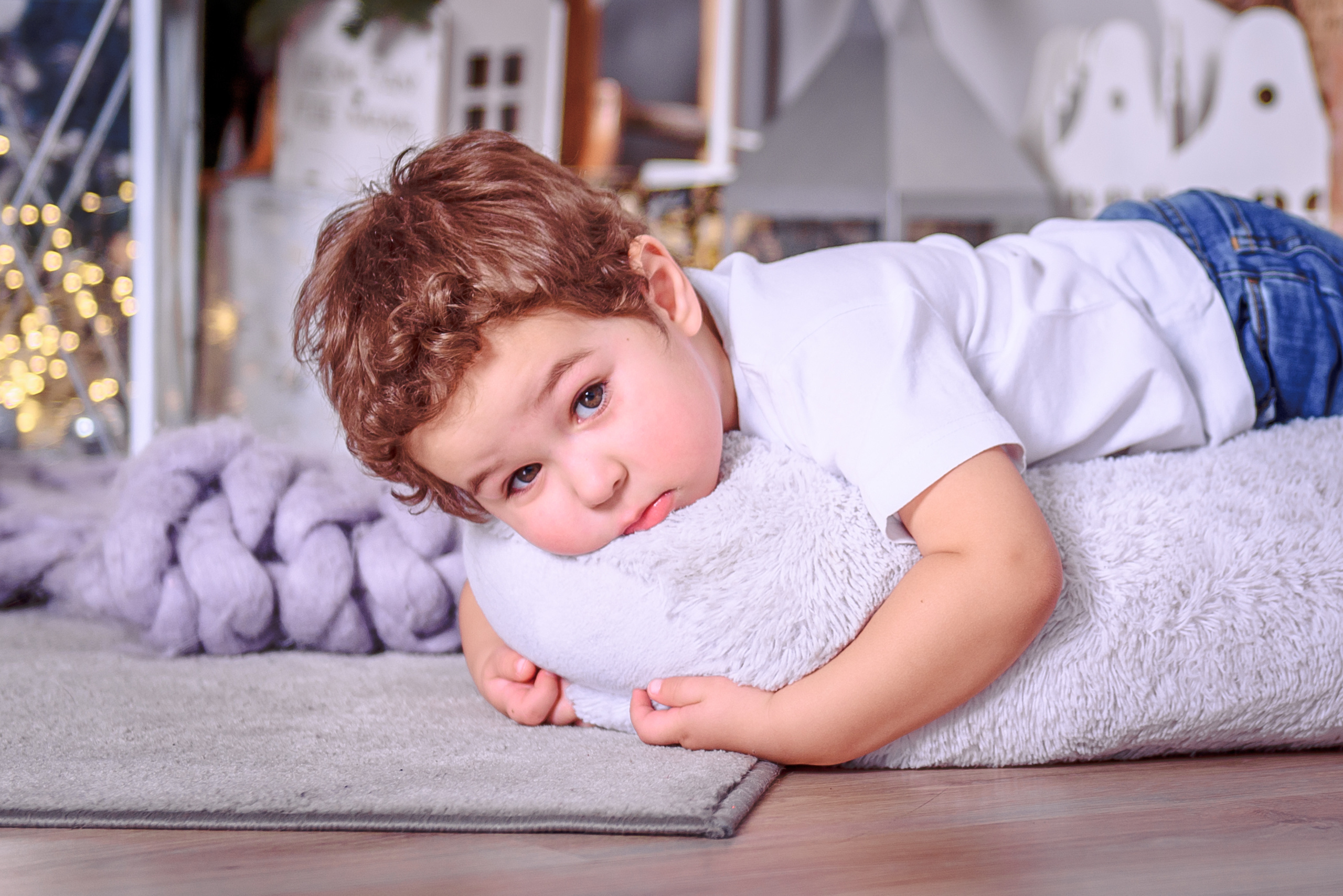 Новогодняя фотосессия в студии PROSTYLE. Свадебный и семейный фотограф в Москве Юлия Винник