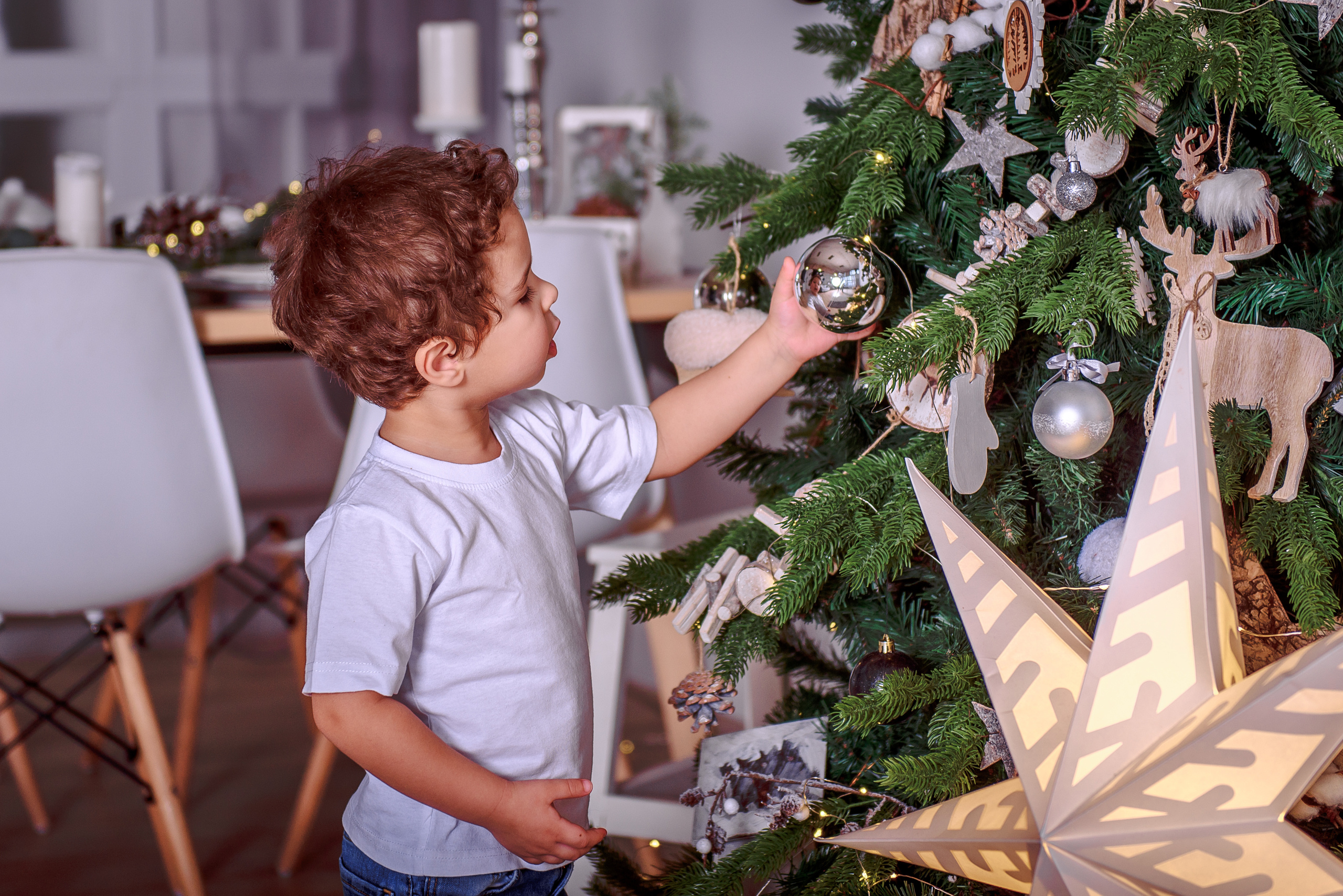 Новогодняя фотосессия в студии PROSTYLE. Свадебный и семейный фотограф в Москве Юлия Винник