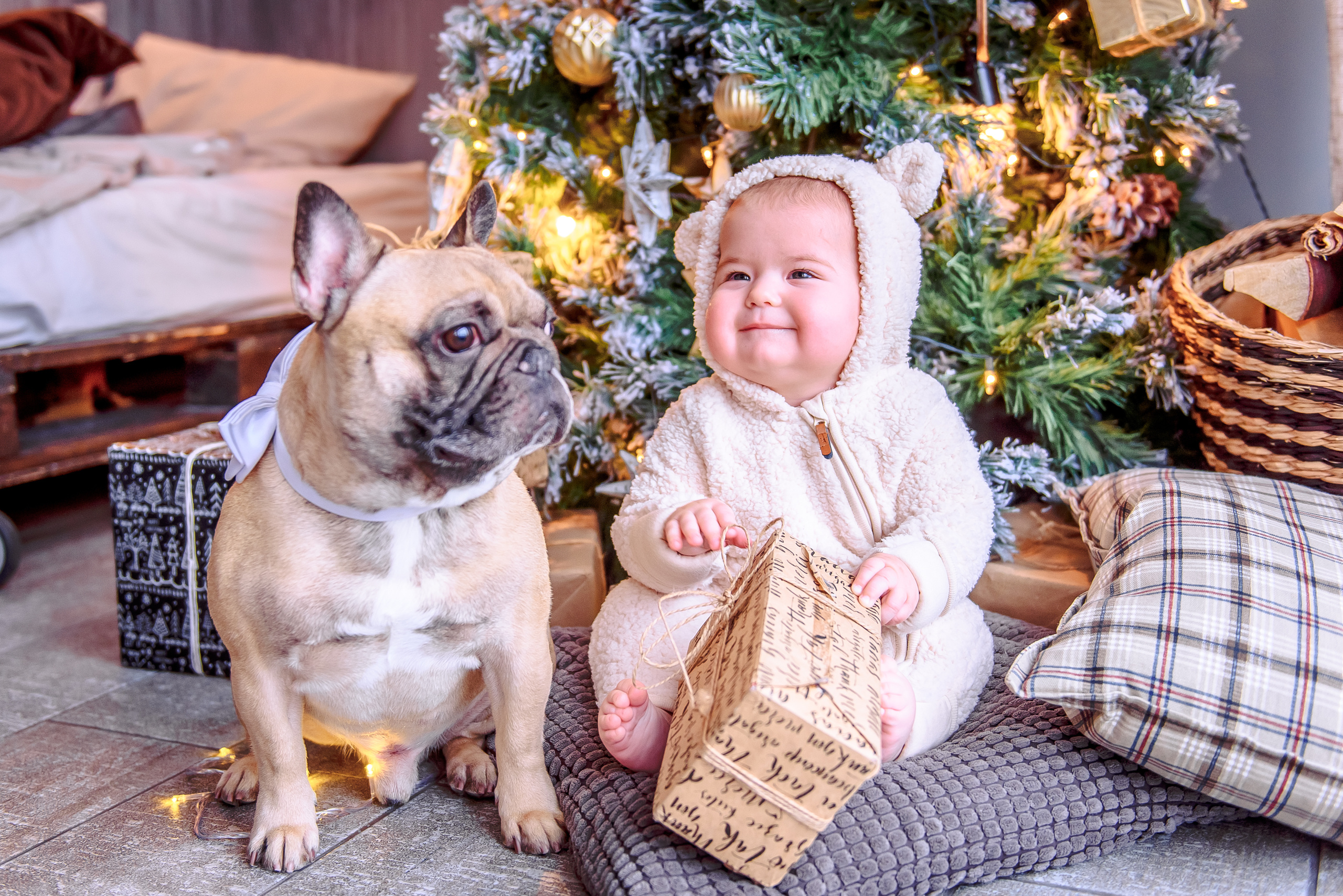 Семья Алексея и Ольги в фотостудии PROSTYLE. Свадебный и семейный фотограф в Москве Юлия Винник