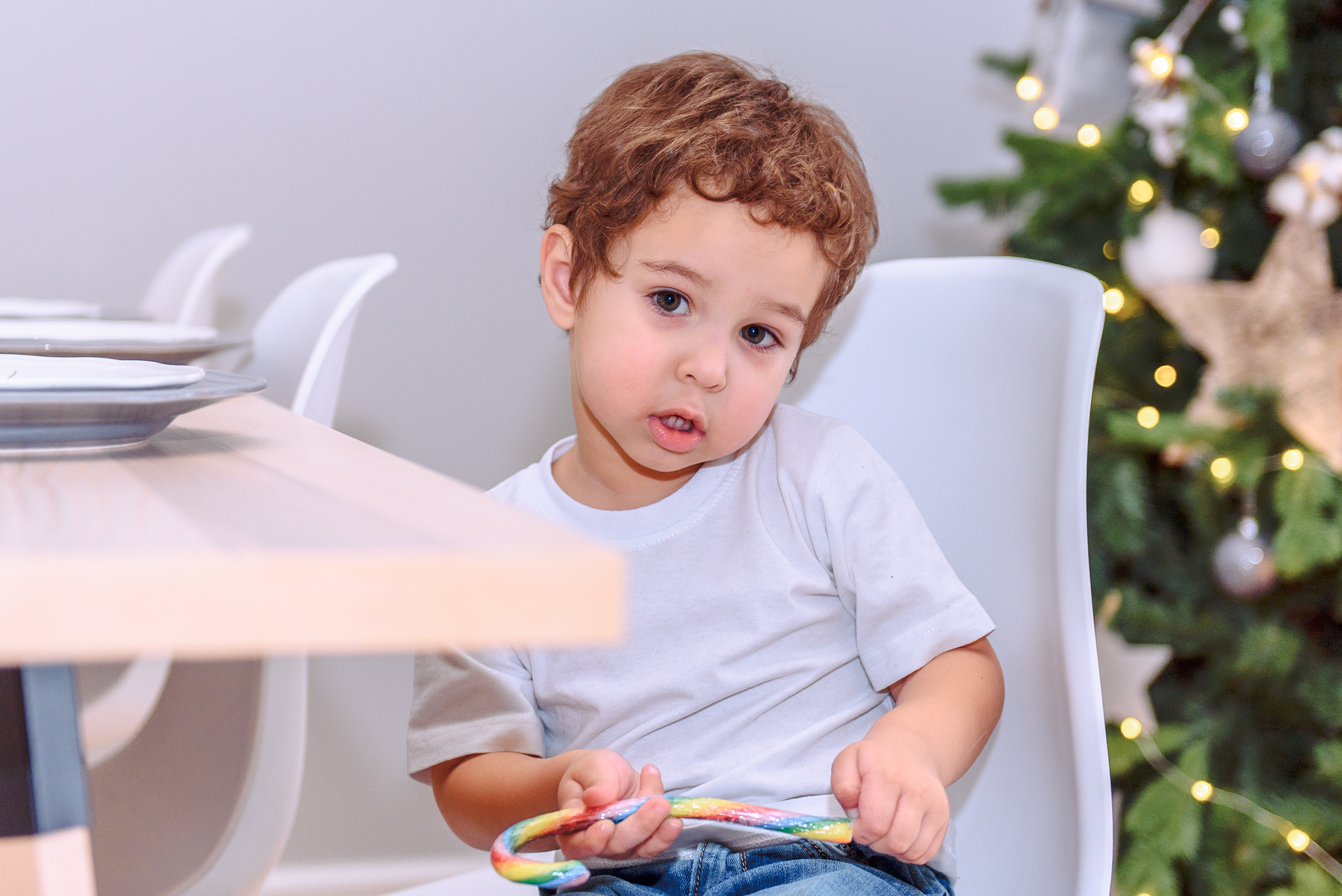 Новогодняя фотосессия в студии PROSTYLE. Свадебный и семейный фотограф в Москве Юлия Винник