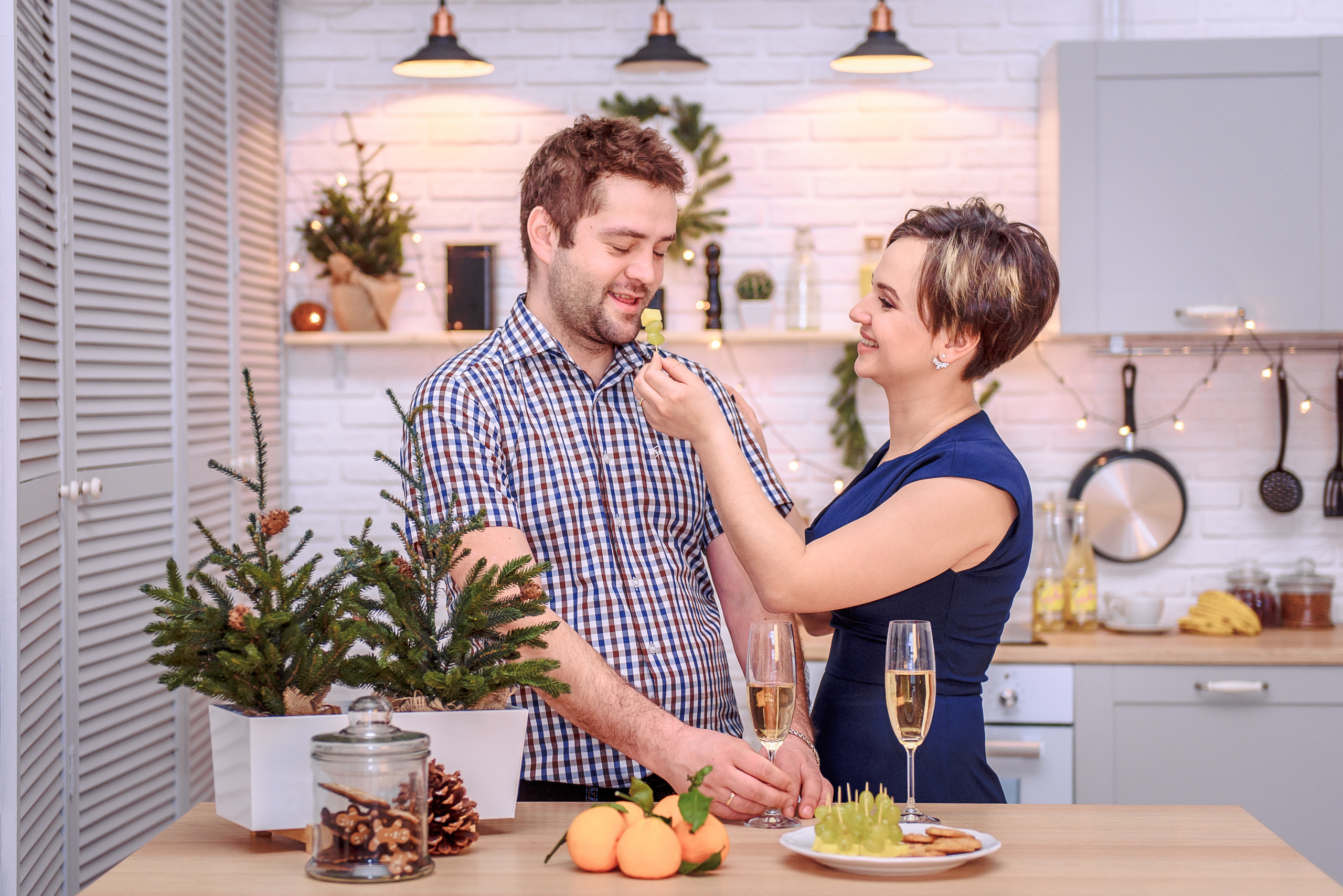 Новогодняя фотосессия в студии PROSTYLE. Свадебный и семейный фотограф в Москве Юлия Винник