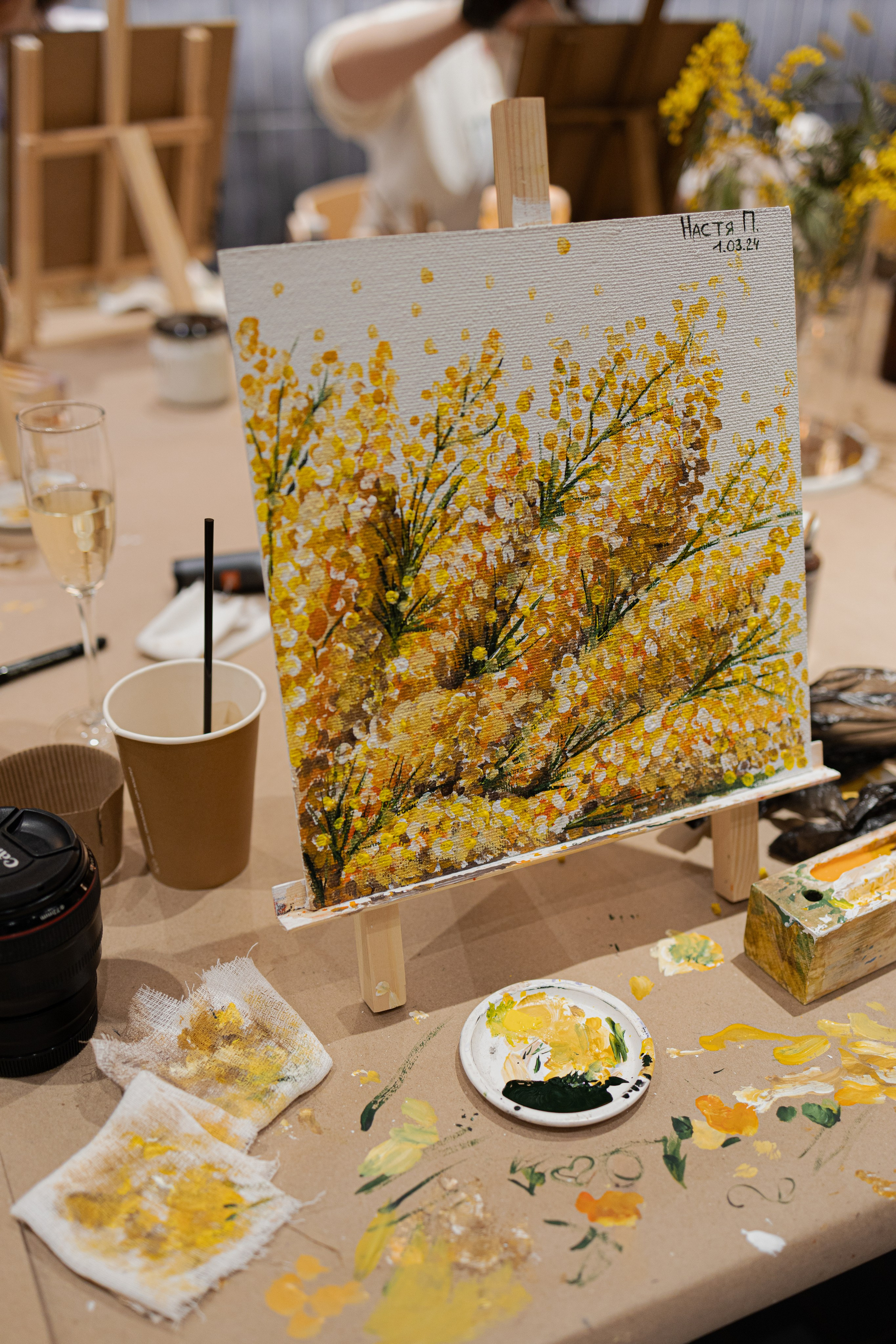 МК Мимоза. Анастасия Ракчеева Художник