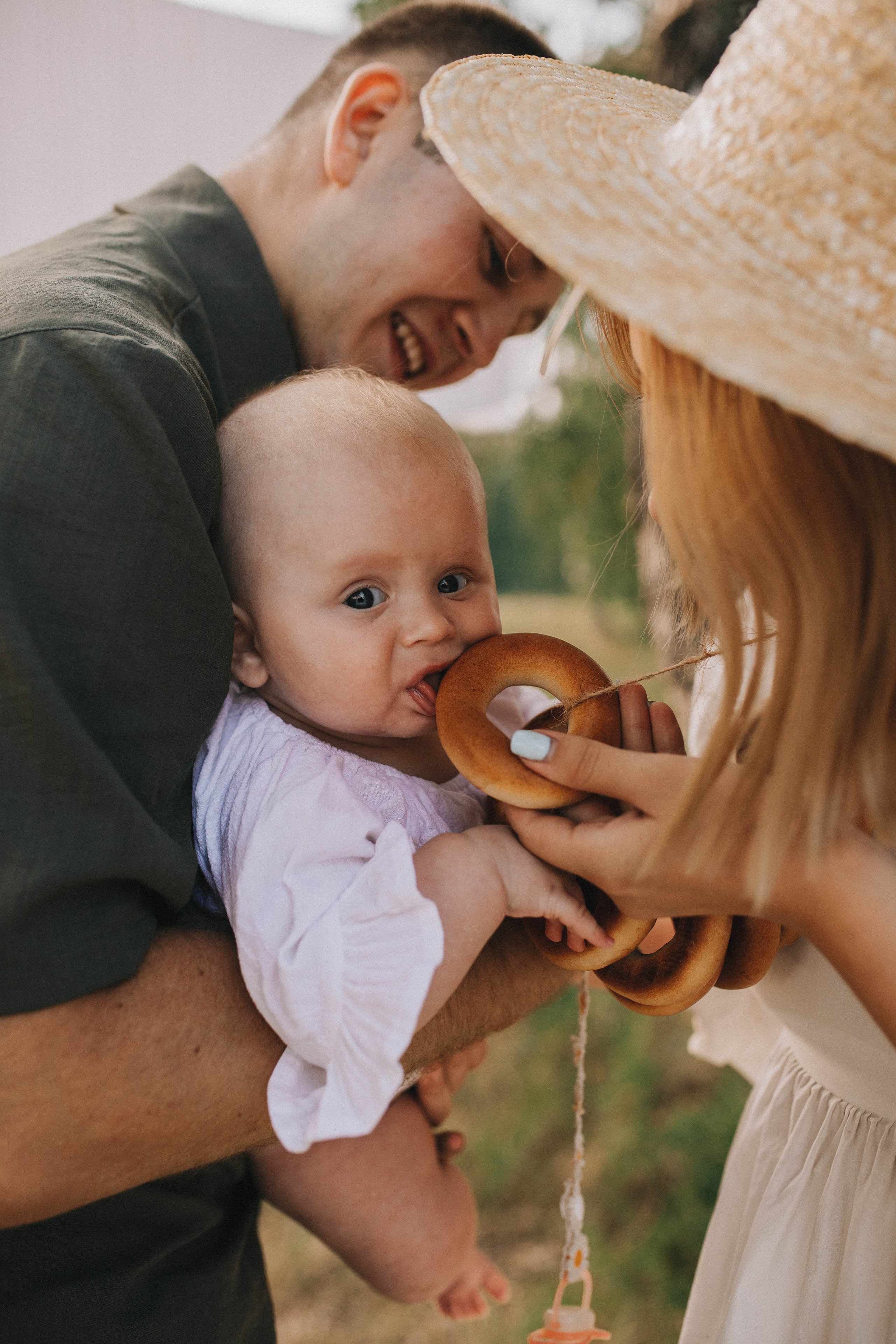Семейный вечер в деревне. Свадебный фотограф Новосибирск