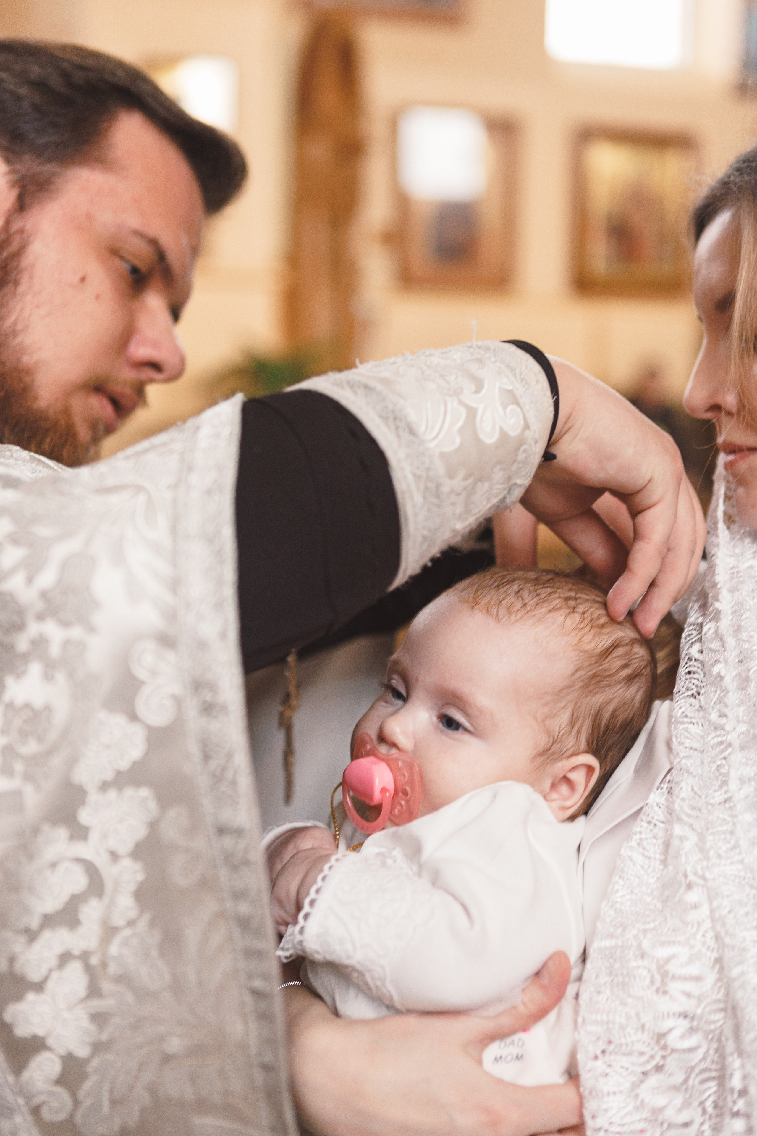 Таинство Крещения. Фотограф новорожденных в Волковыске Валя Легкова