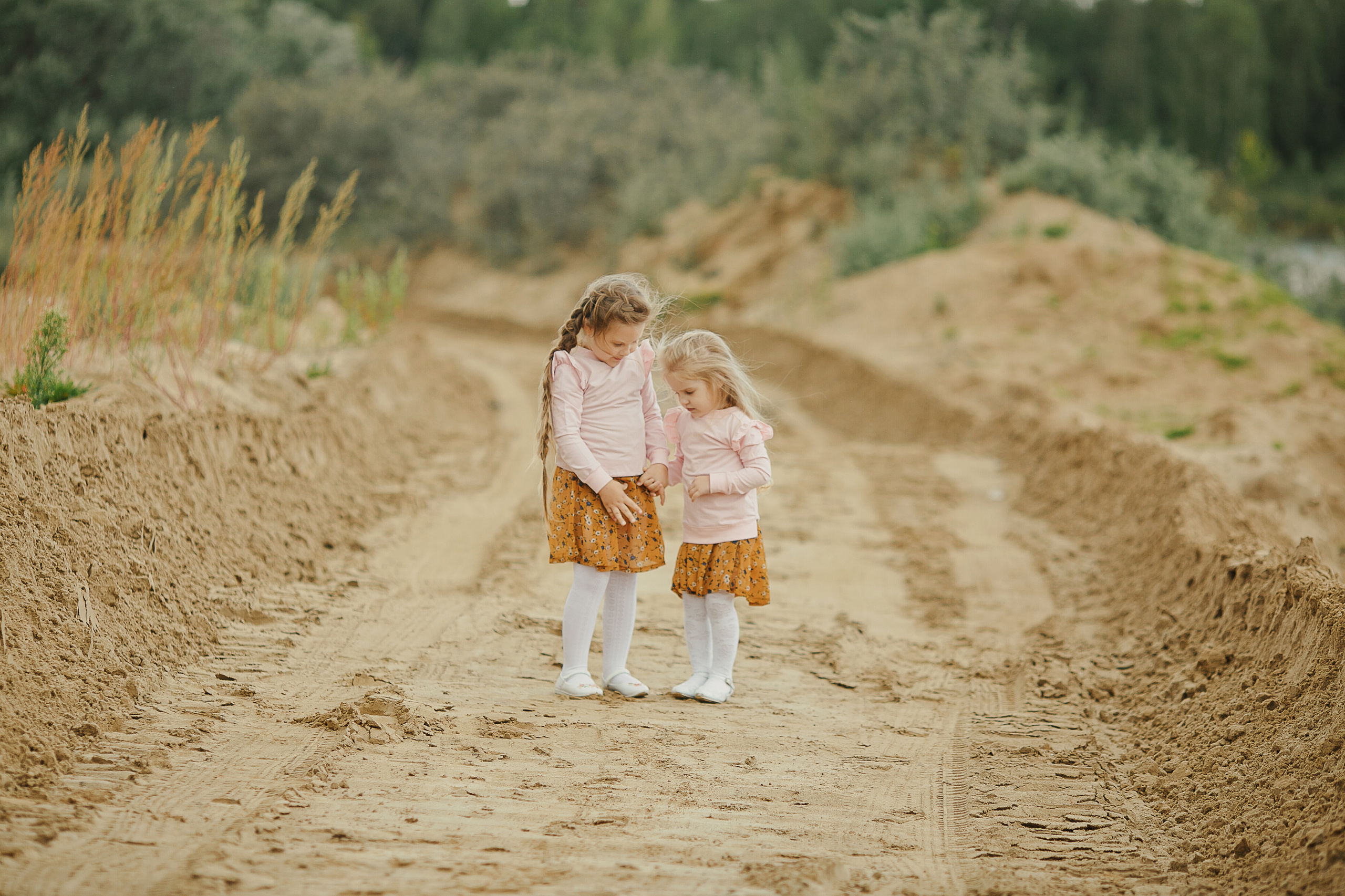 Семейная фотосессия на карьерах. Свадебный и семейный фотограф Ольга Сморжанюк