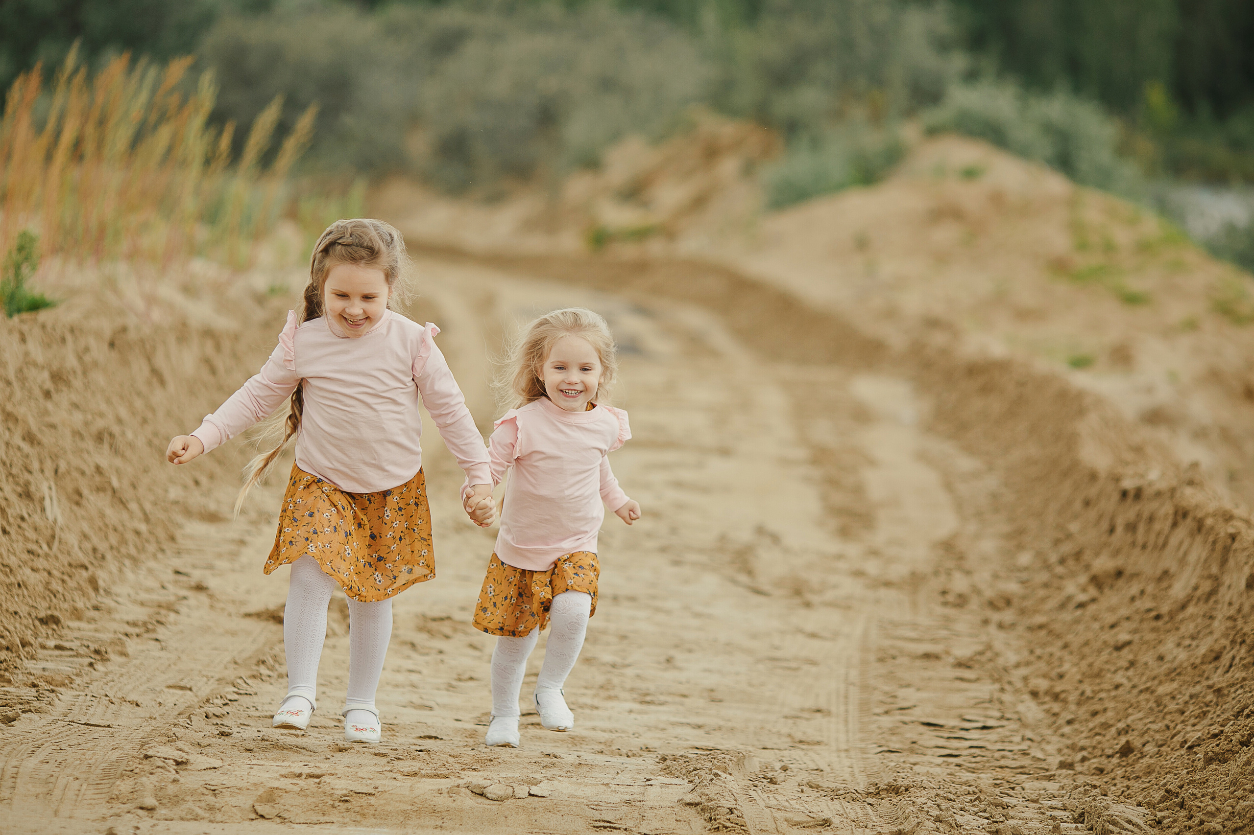 Семейная фотосессия на карьерах. Свадебный и семейный фотограф Ольга Сморжанюк
