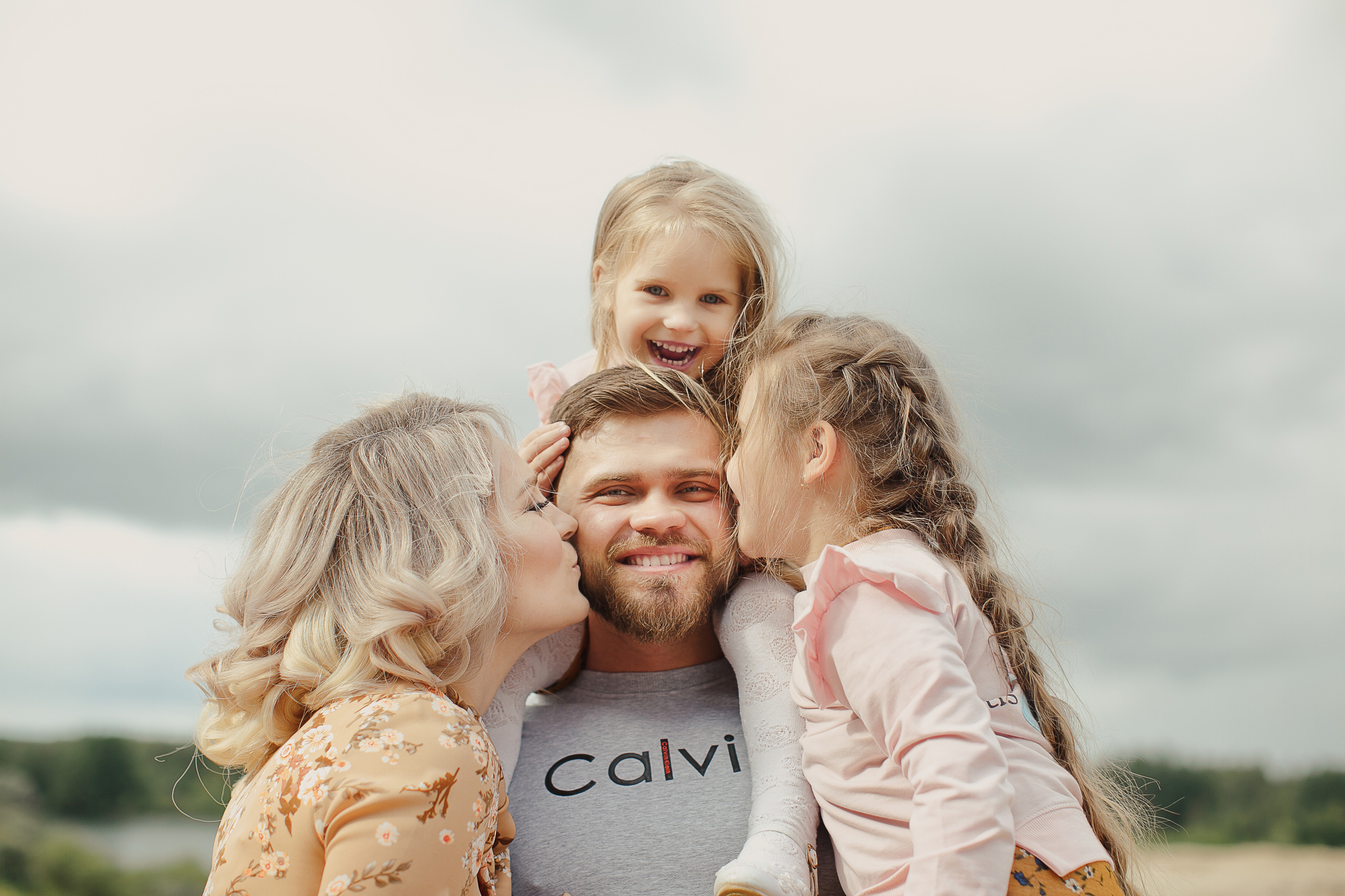 Семейная фотосессия на карьерах. Свадебный и семейный фотограф Ольга Сморжанюк