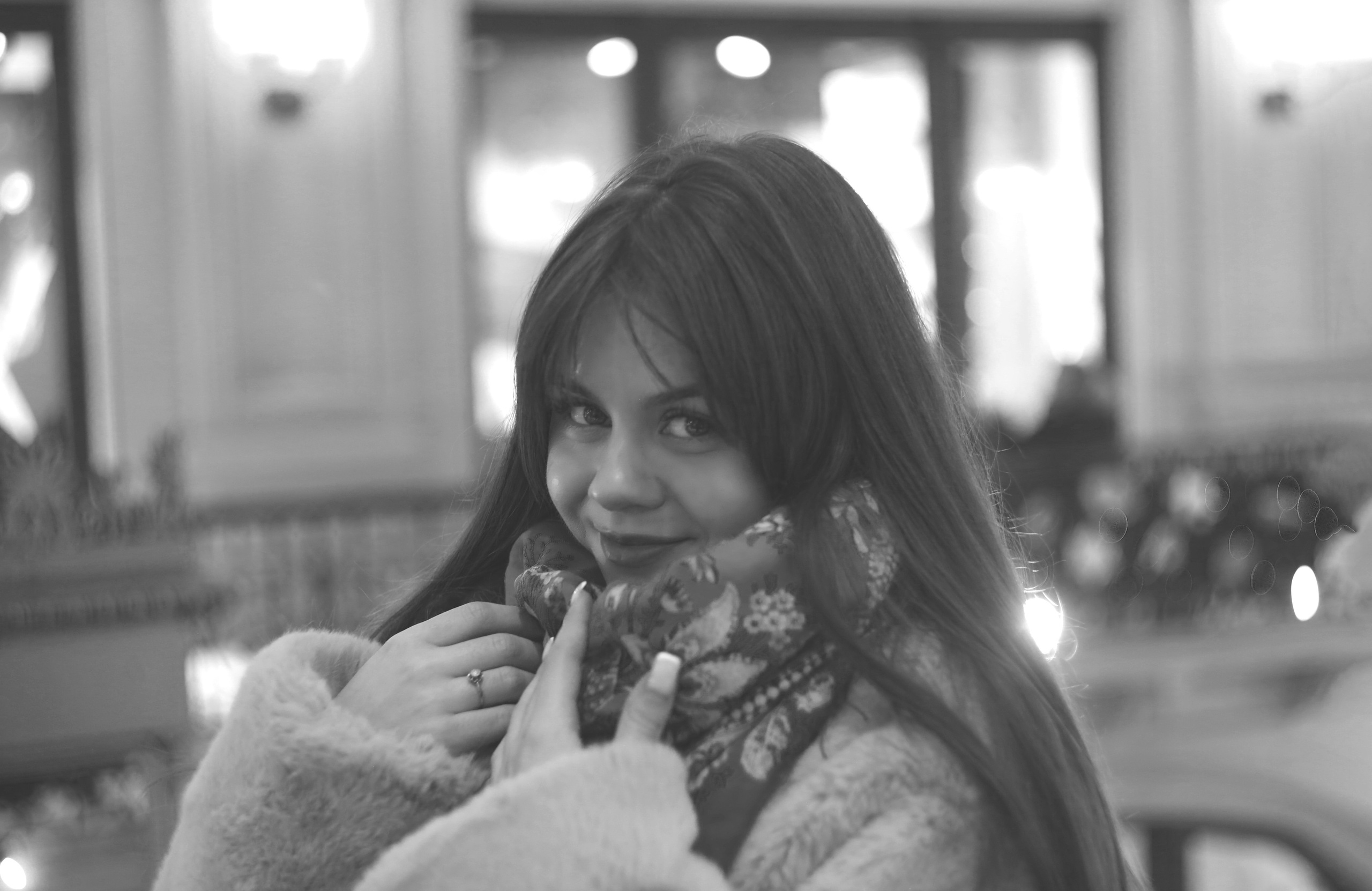 Съемки на улице