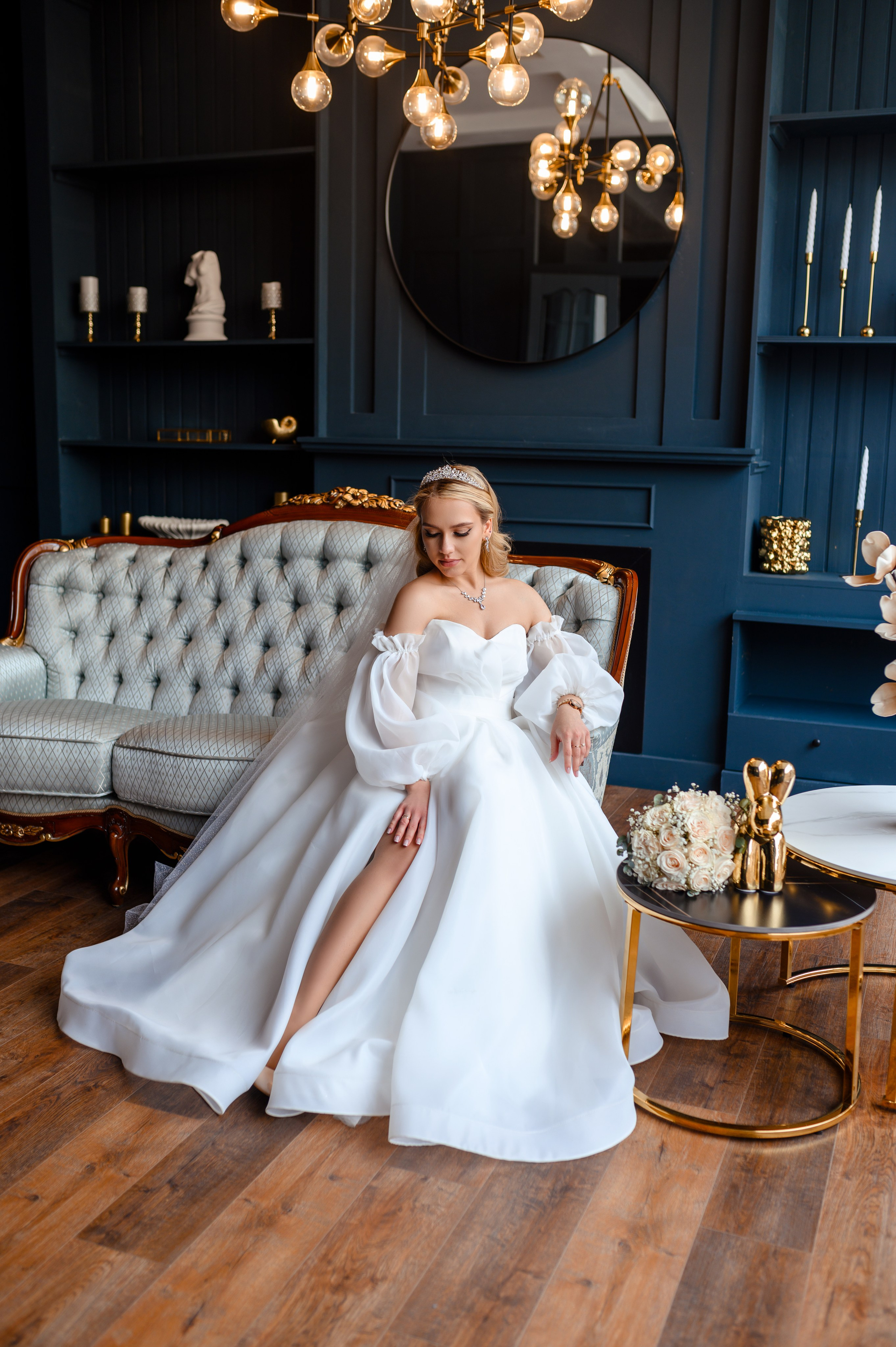 Свадебная фотосессия в фотостудии Аврора зал Эклипс. Семейный и свадебный фотограф в Донецке и Макеевке Дяченко Наталья