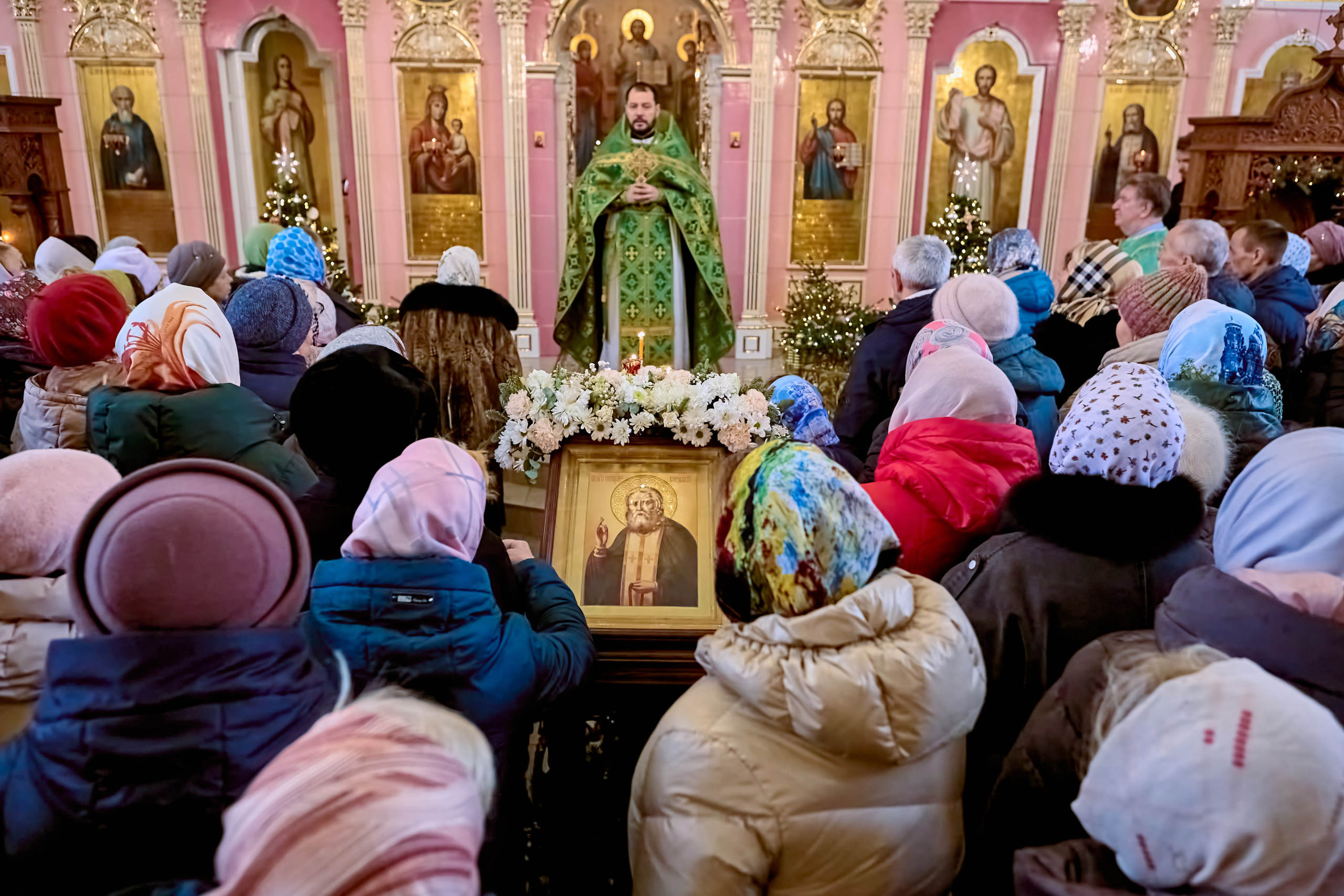 Престольный праздник Храм Прп. Серафима Саровского