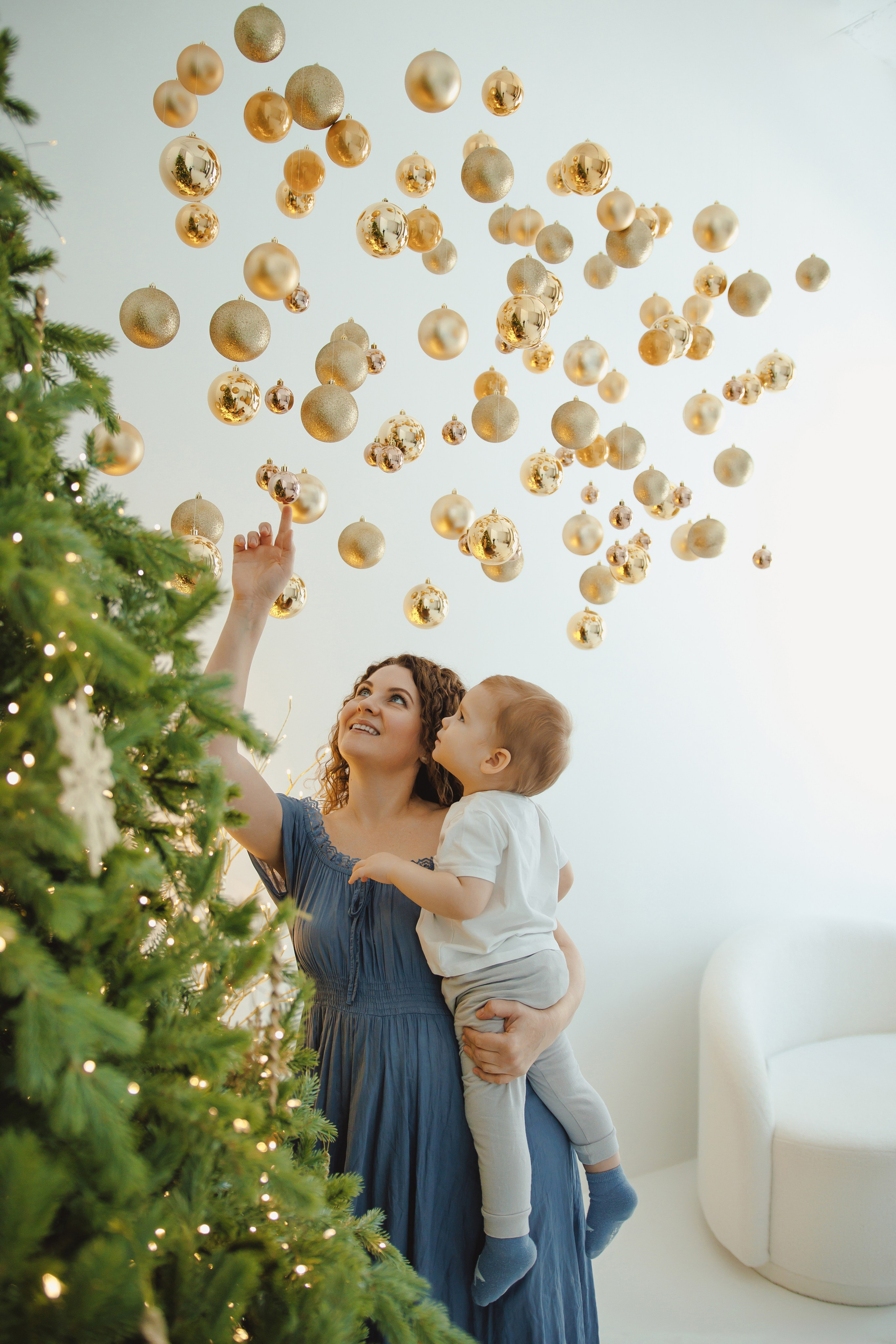 Семейная новогодняя. Диана фотограф в Краснодаре