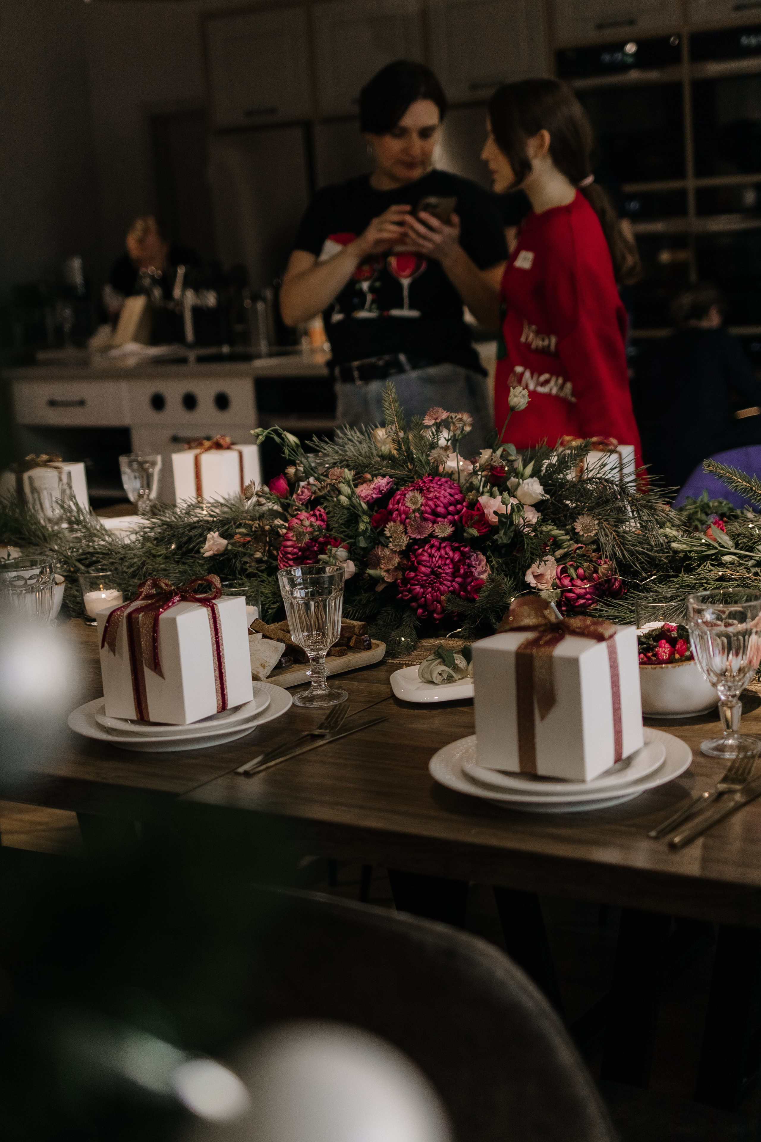 Рождественский обед 12.2024. Семейный и детский фотограф в Королёве Шарутина Лидия