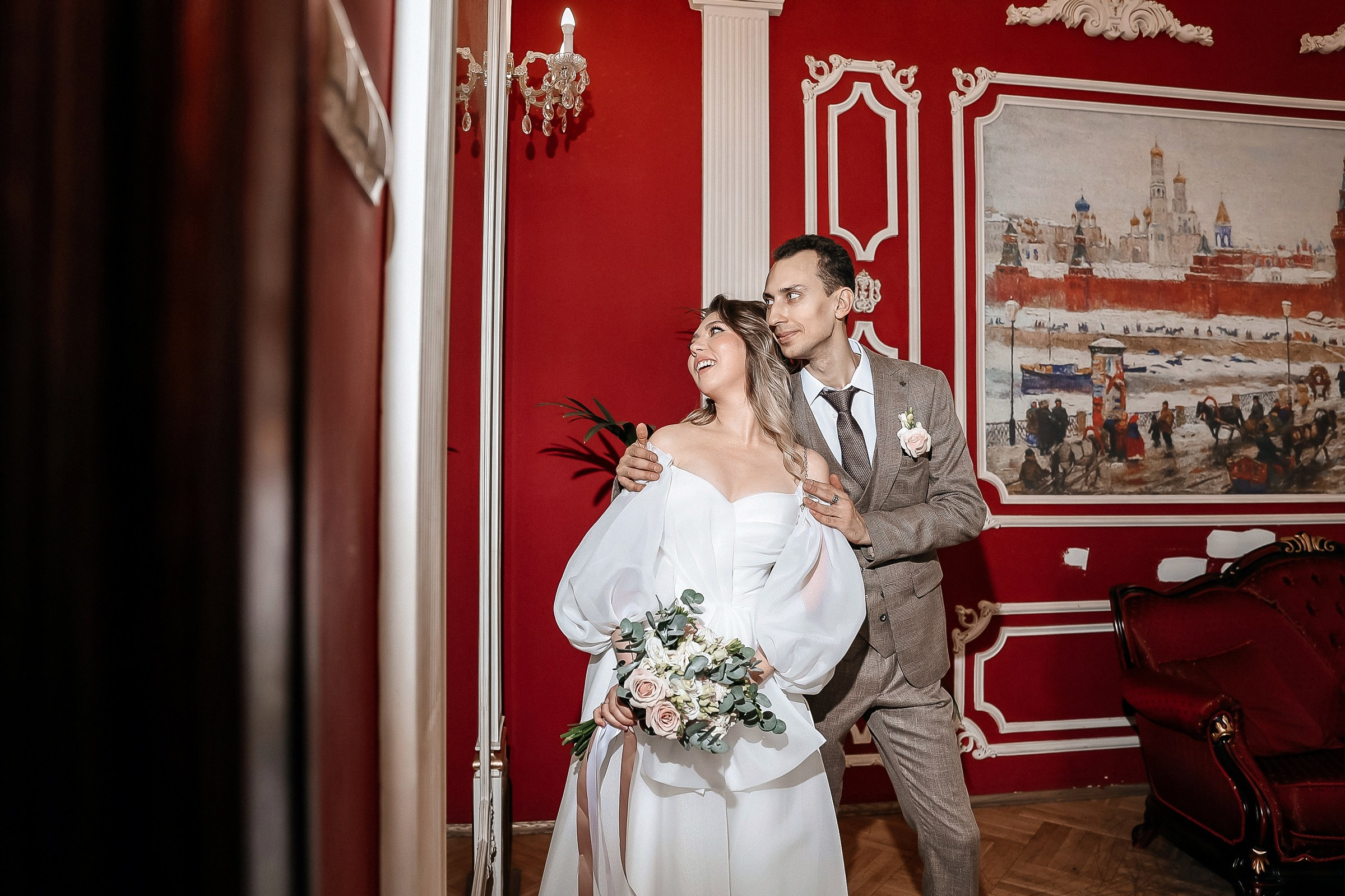 Евгения и Георгий. Свадебный фотограф в Москве Наталья Чабан