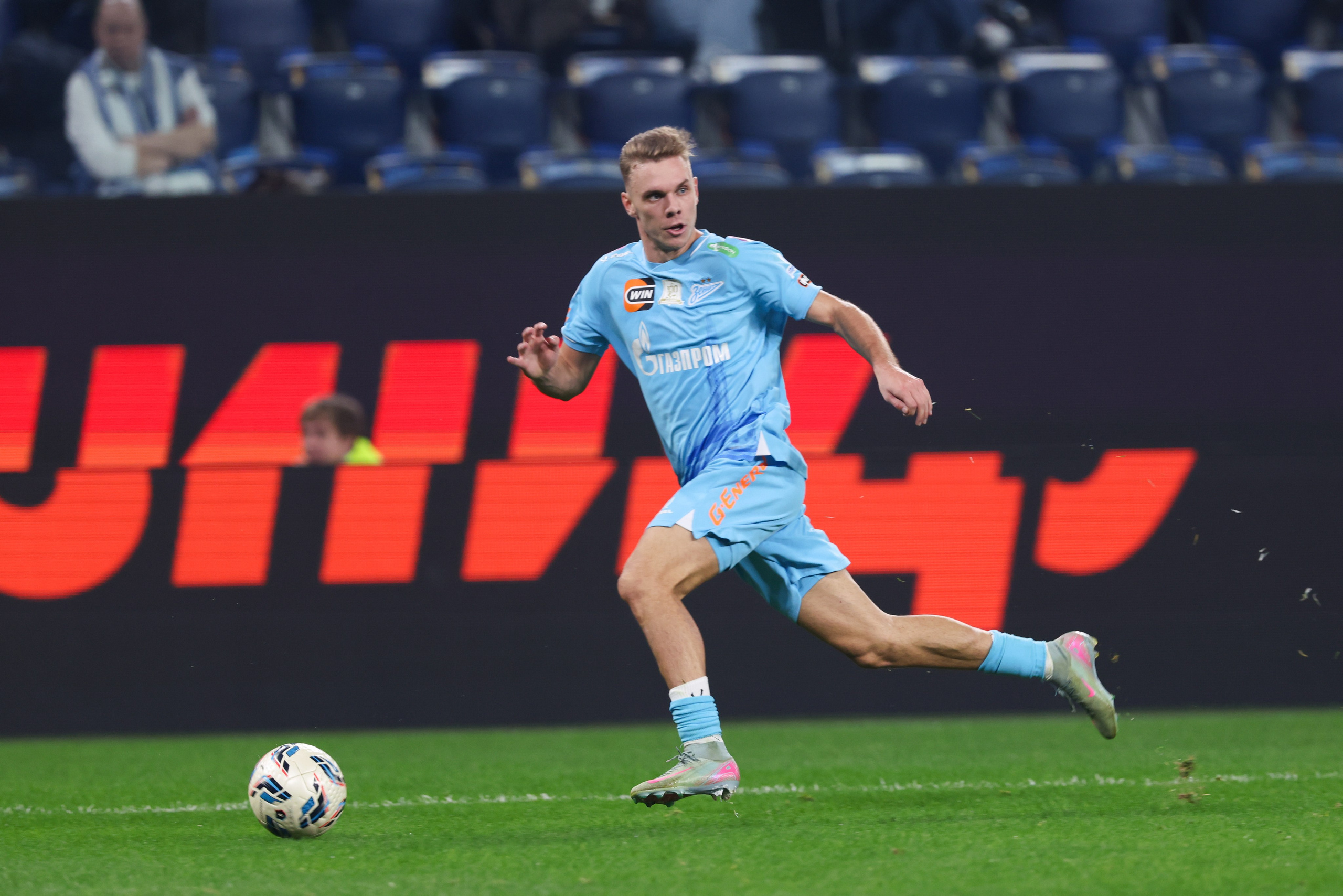 ФК «Зенит» — ФК «Динамо» Москва 26.10.2025. Спортивный и репортажный фотограф Антон Тереханов