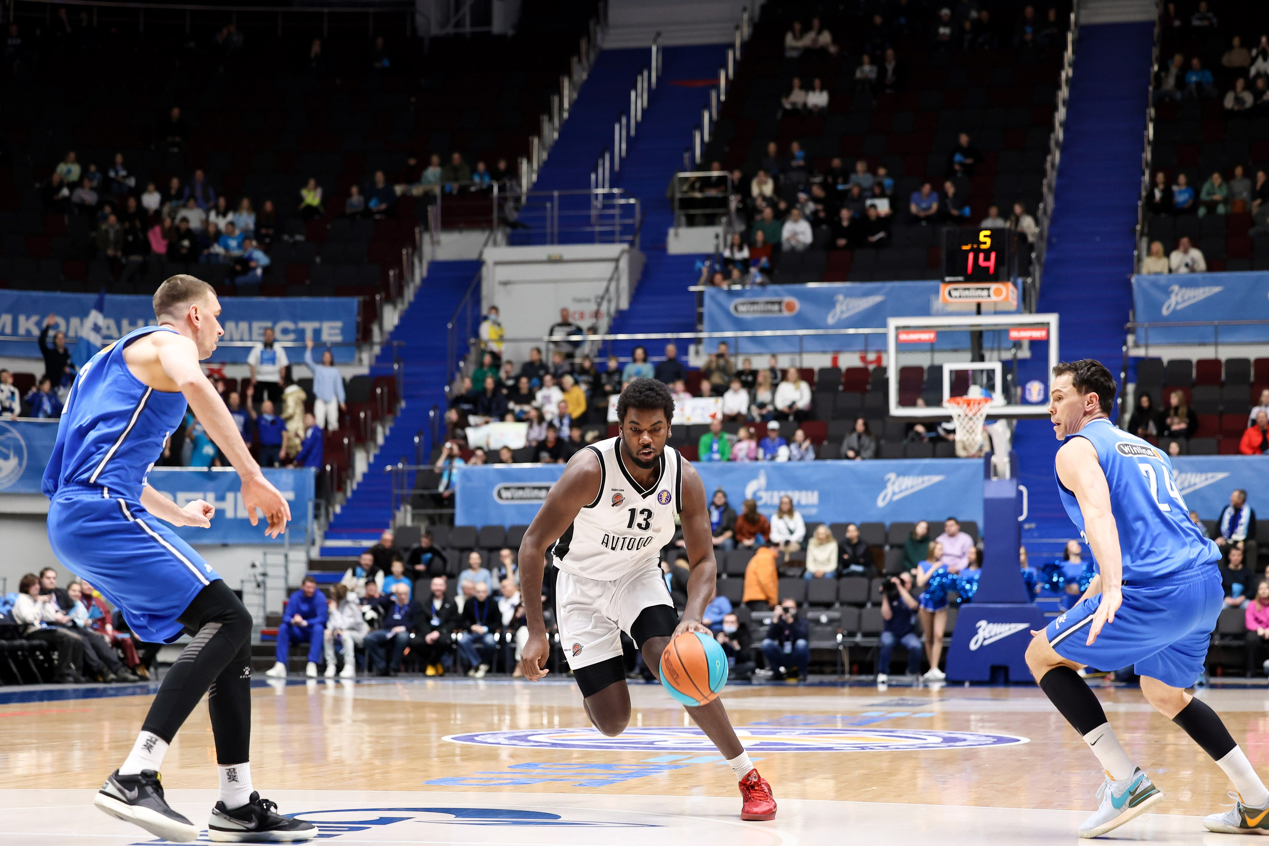 Зенит-Автодор 14.01.2024. Спортивный и репортажный фотограф Антон Тереханов