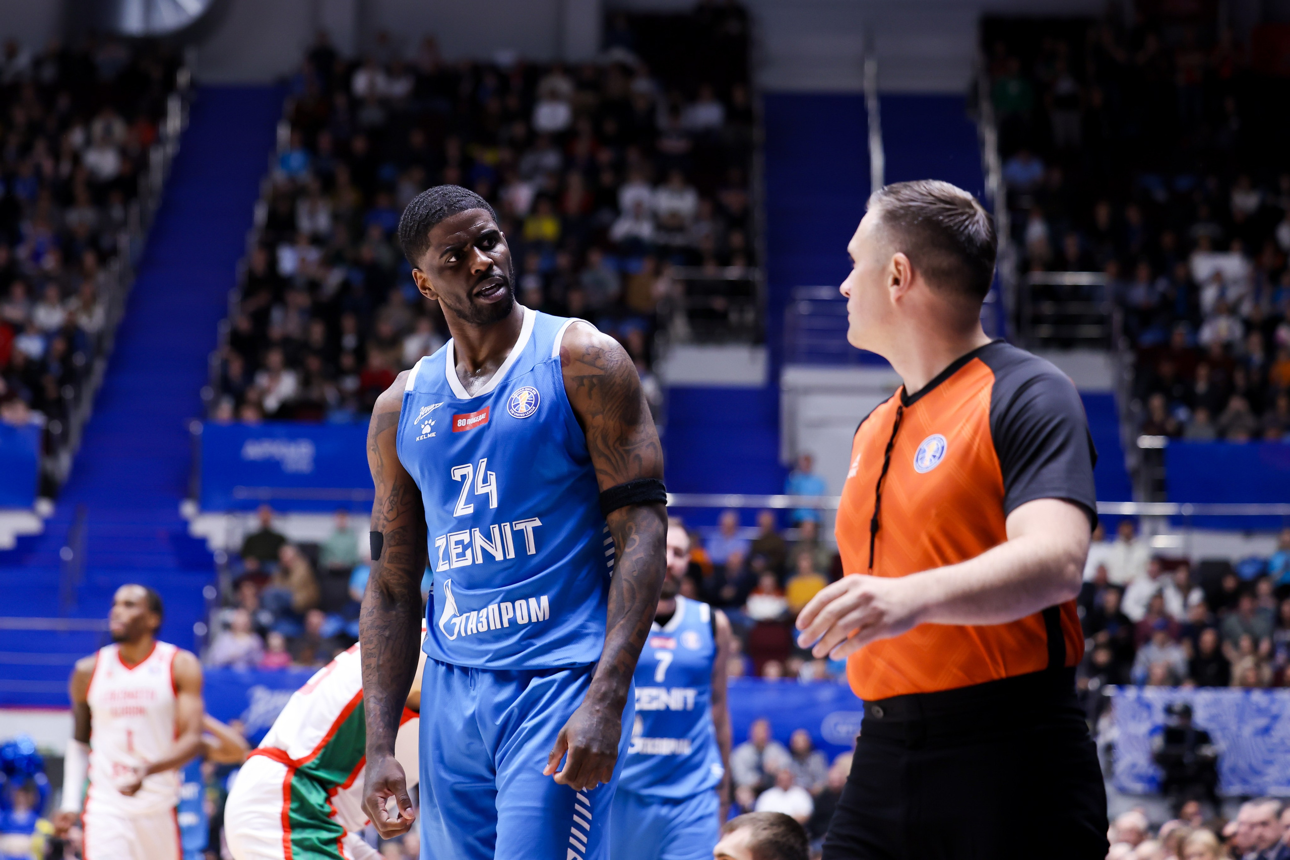 БК Зенит — БК Локомотив-Кубань 07.05.2025. Спортивный и репортажный фотограф Антон Тереханов