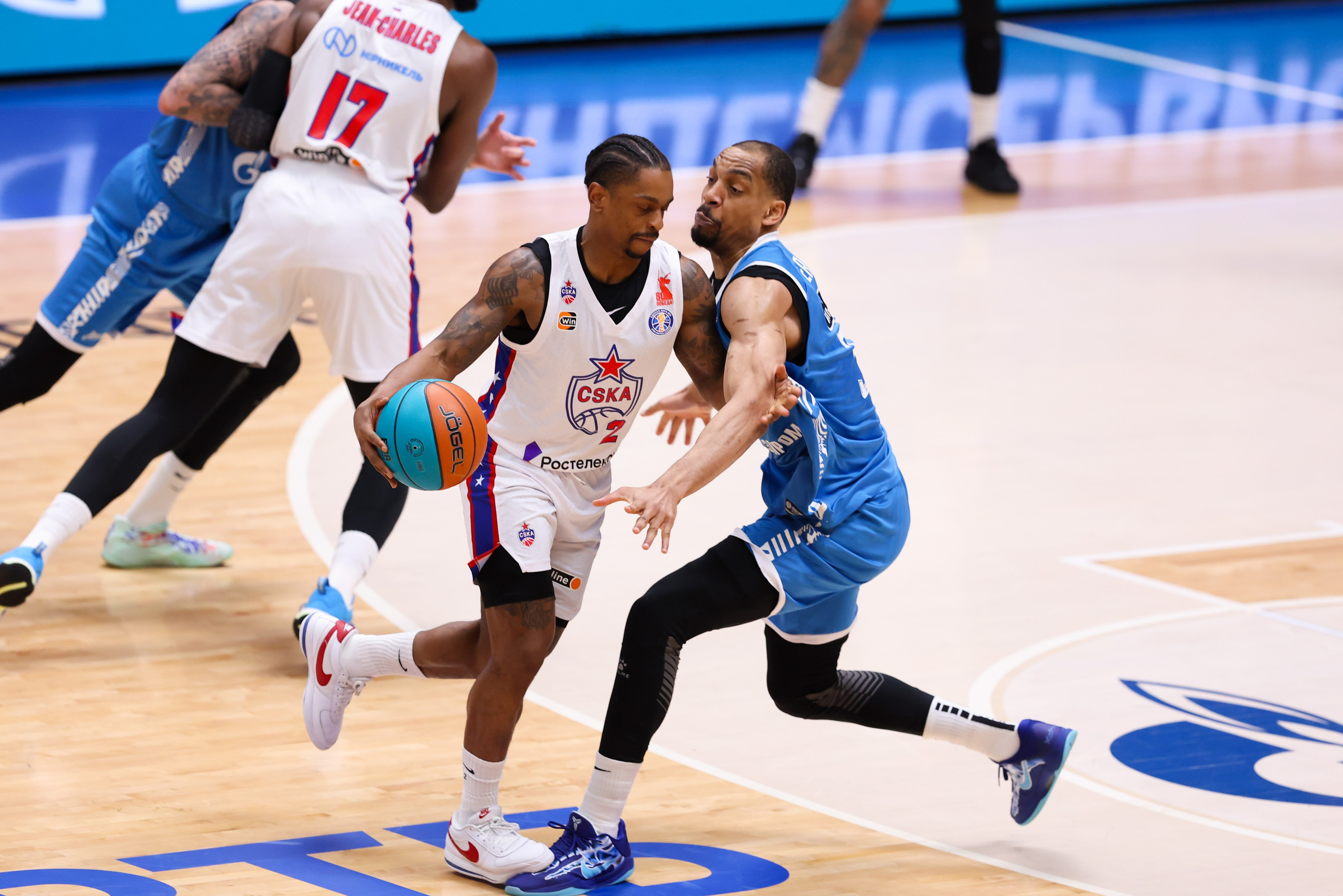 БК «Зенит» — БК «ЦСКА» финал ЕЛ ВТБ 1 игра 27.05.2025. Спортивный и репортажный фотограф Антон Тереханов