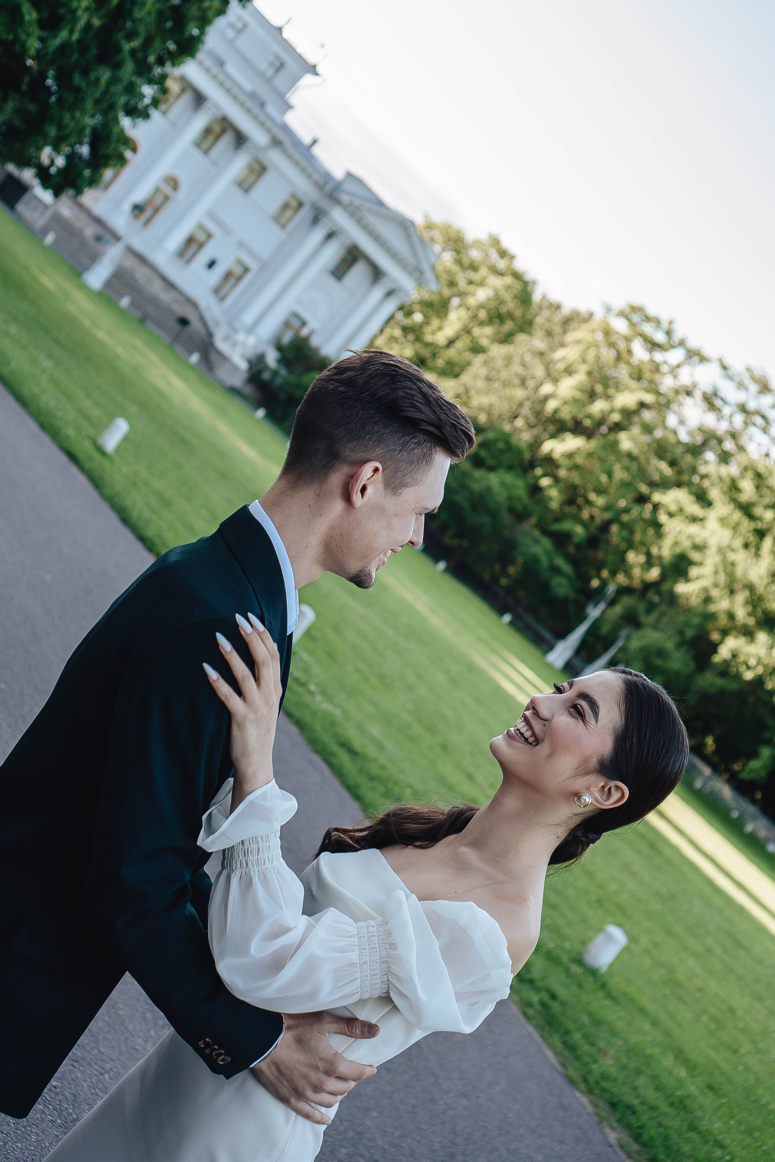 СВАДЕБНАЯ СЬЕМКА НА РАССВЕТЕ НА ЕЛАГИНОМ ОСТОРОВЕ. Профессиональный фотограф, Санкт-Петербург — Виктория Богомолова