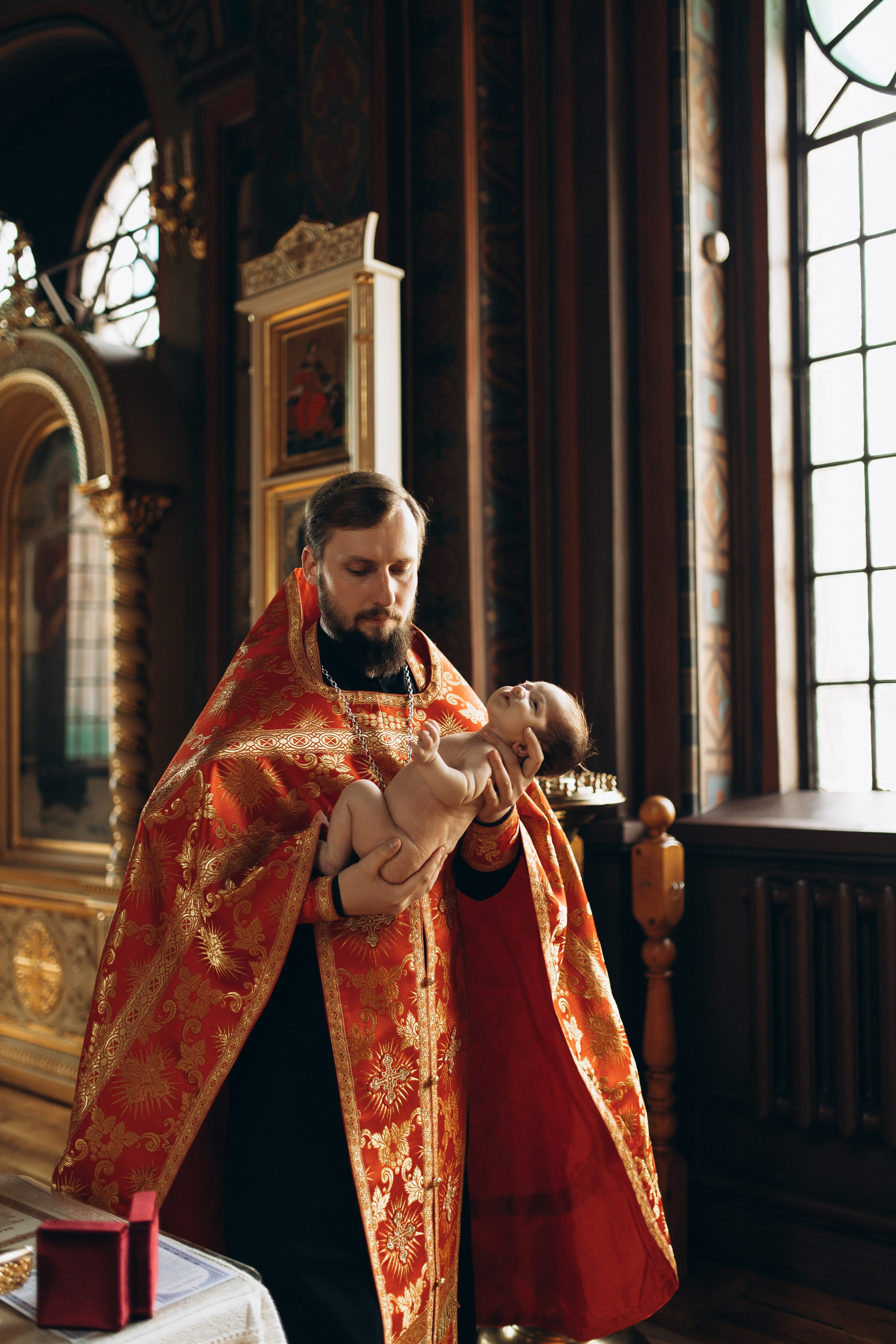 Крещение Лёвы. Самый теплый фотограф в Краснодаре Рябоконь Ксения