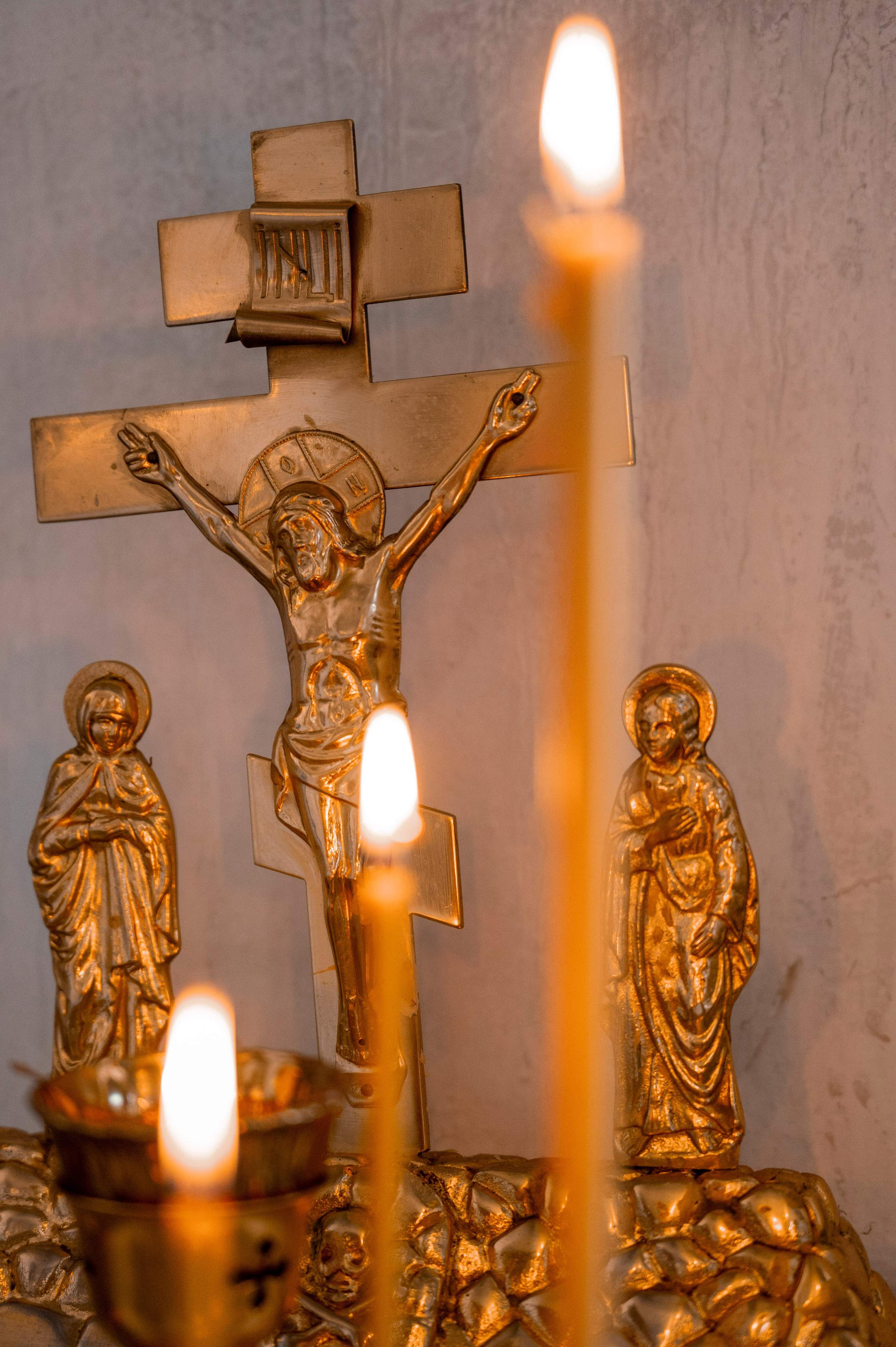 Никольский храм, г. Зерноград. Торжество Православия. Антон и Татьяна Денисенко — В храме