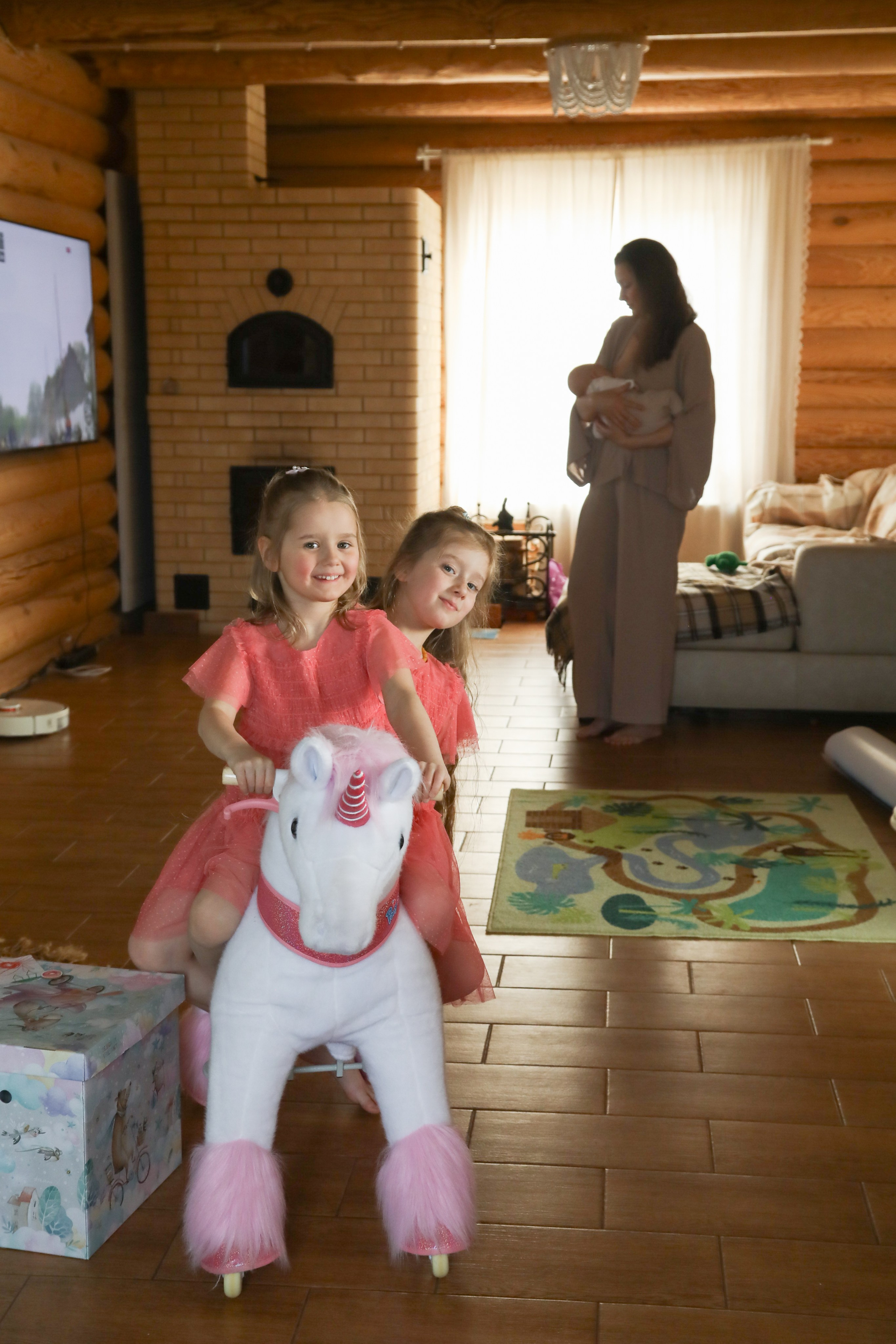 Виктория и Константин с дочками и сыном. Семейный и детский фотограф в Санкт-Петербург. Natalia Fadel