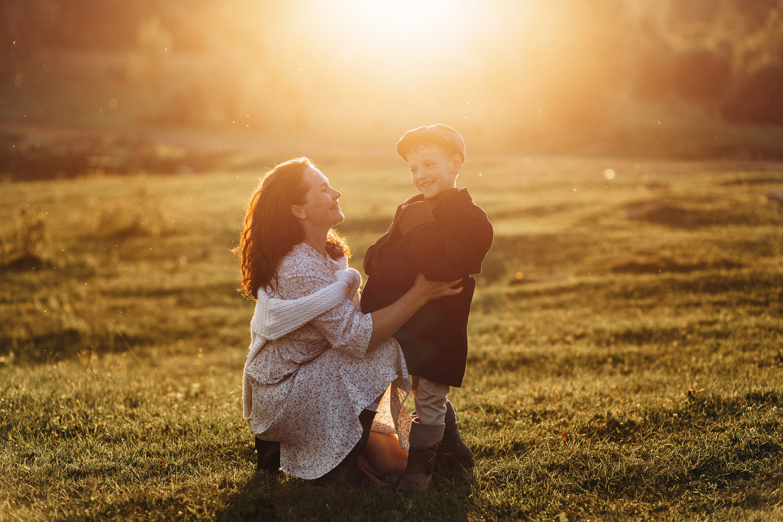 Даша, Денис, Макс, сибирское лето в деревне. Семейный фотограф в Москве Марина Петра