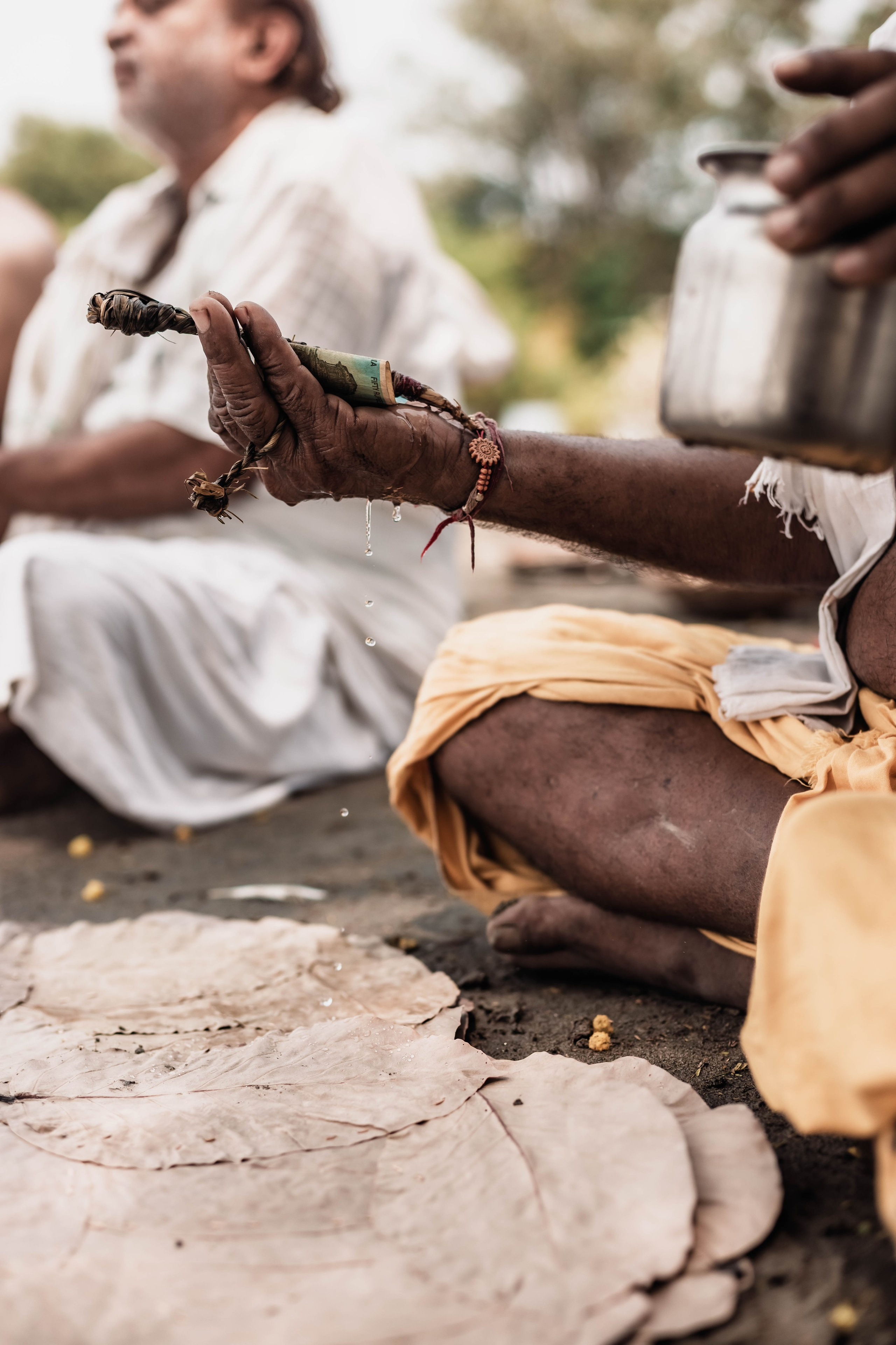 Pitri Paksha yagyas & poojas Devraha Baba ji ashram. Mariam Bagdasaryan