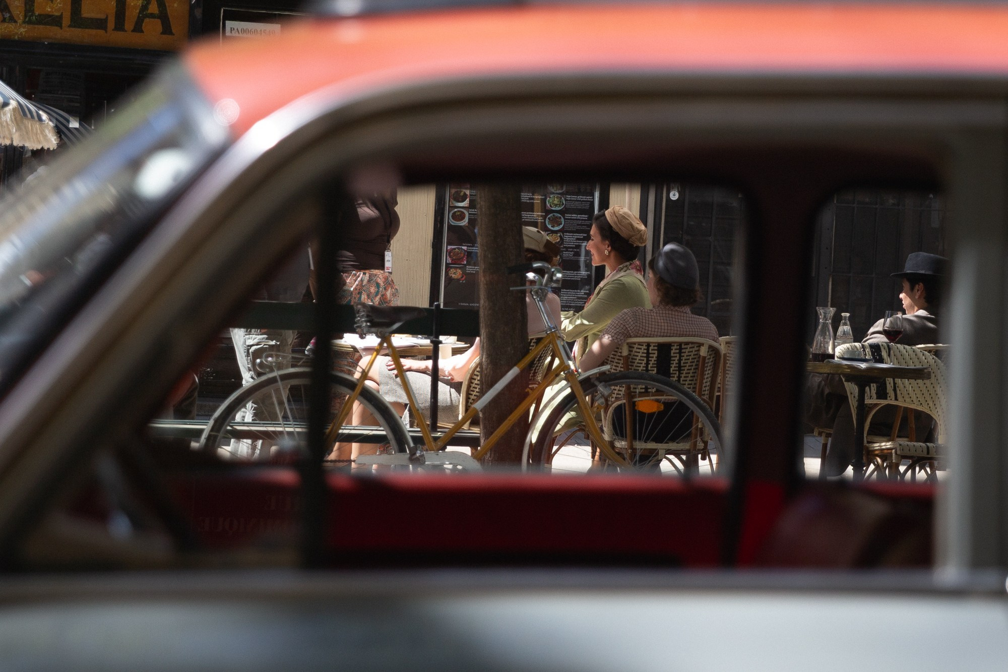 Dinner with Audrey. Behind the Scenes. Photographer in Budapest  — Yura Knyazev