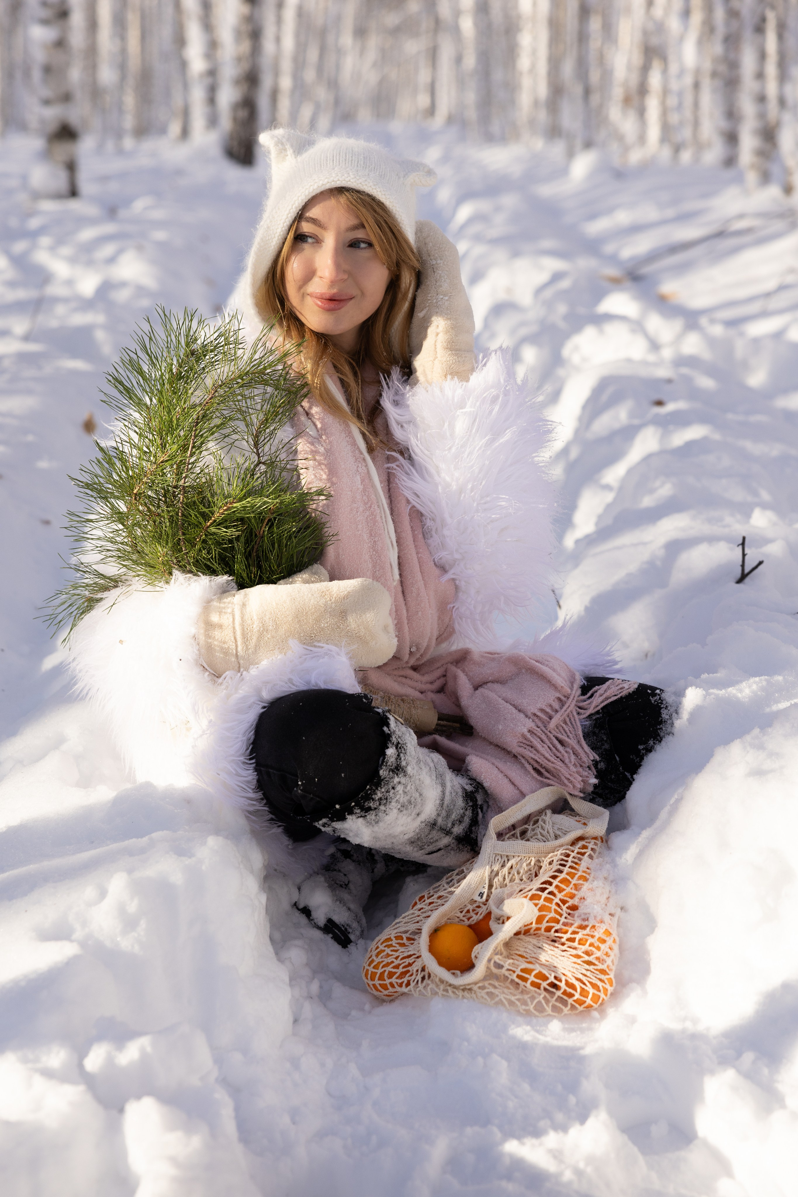 Зимние в лесу. Фотограф Новосибирск, Академгородок, Бердск — Айна