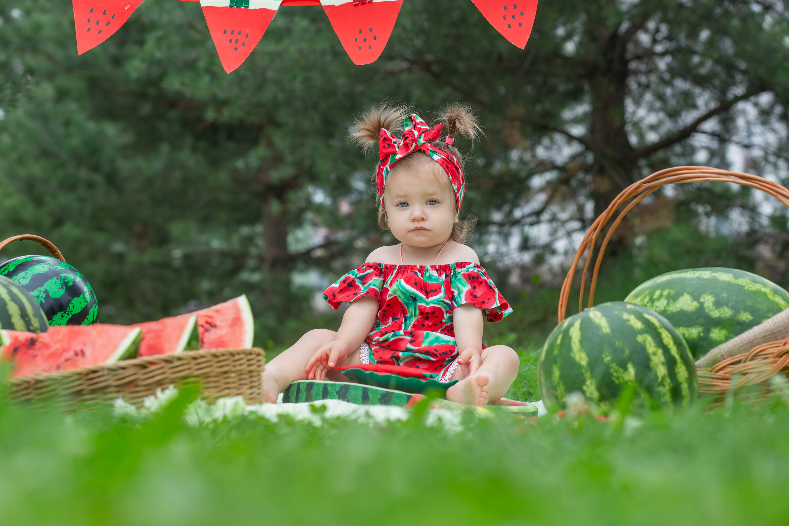 Арбузный фотодень в Жк Красногорский. Семейный и детский фотограф в Москве и МО — Александра