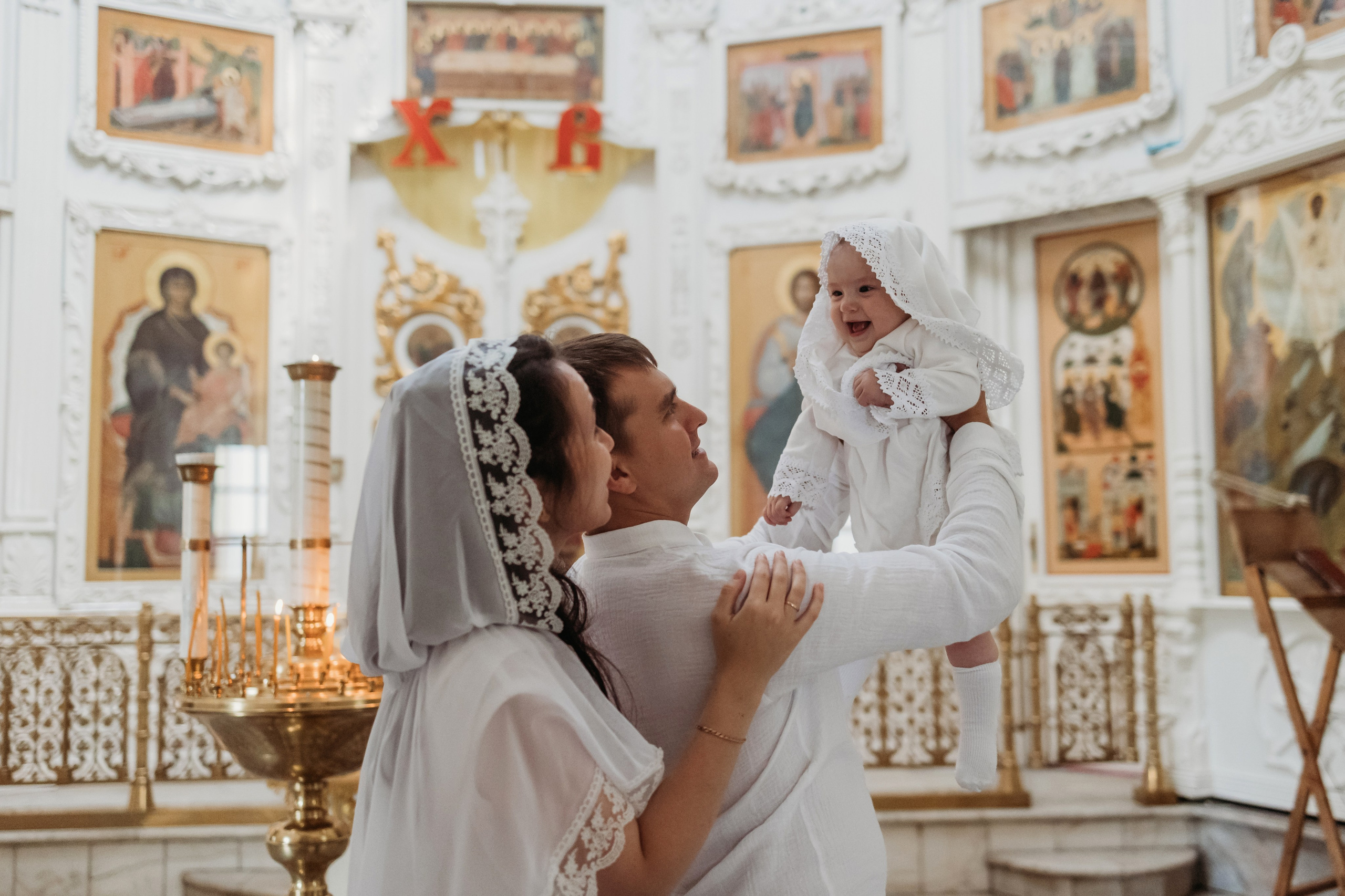 Таинство Крещения Елизаветы. Семейный фотограф и видеограф Попова Юлия