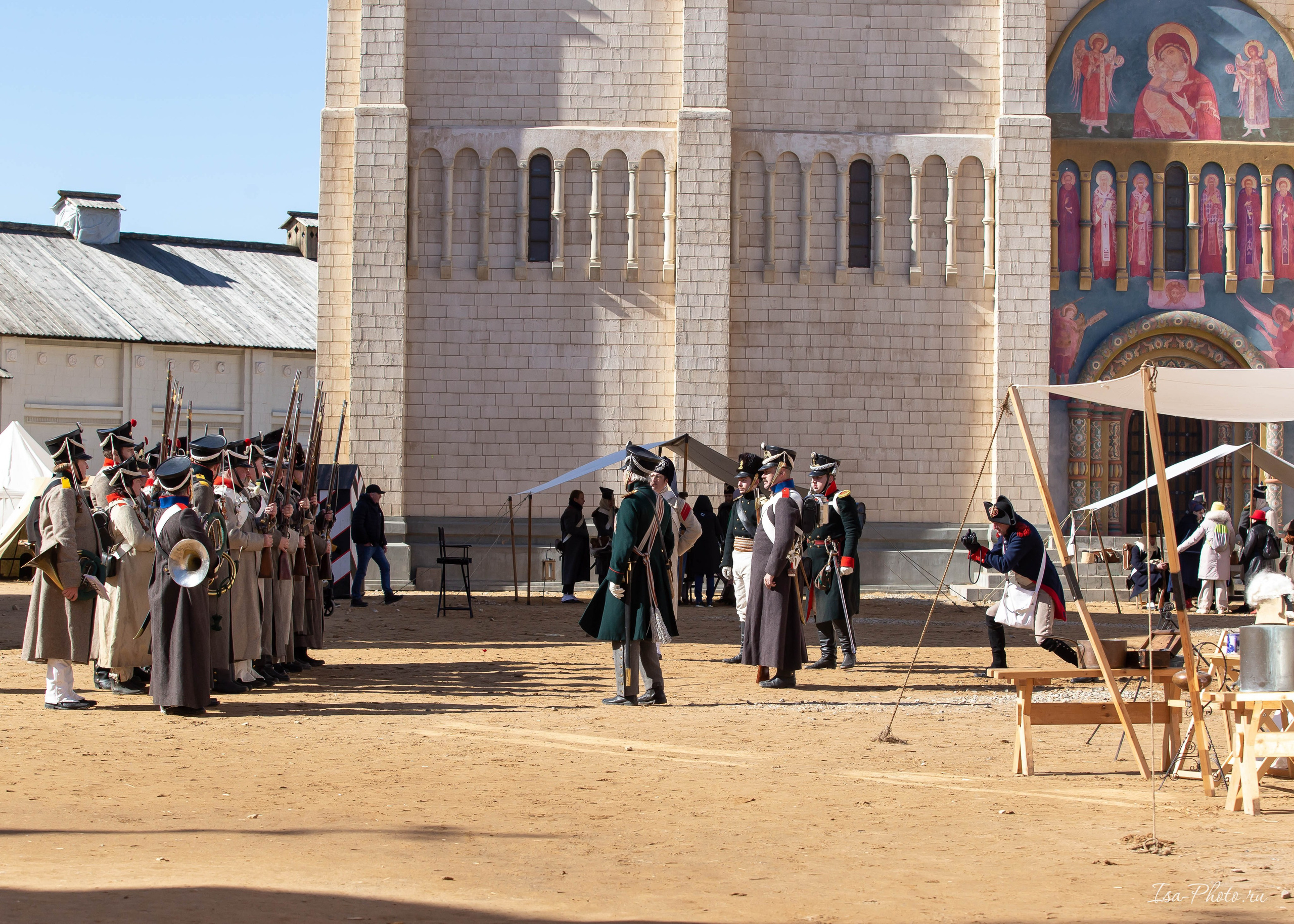 Реконструкция сражения 1812 года. Репортажный фотограф в Москве