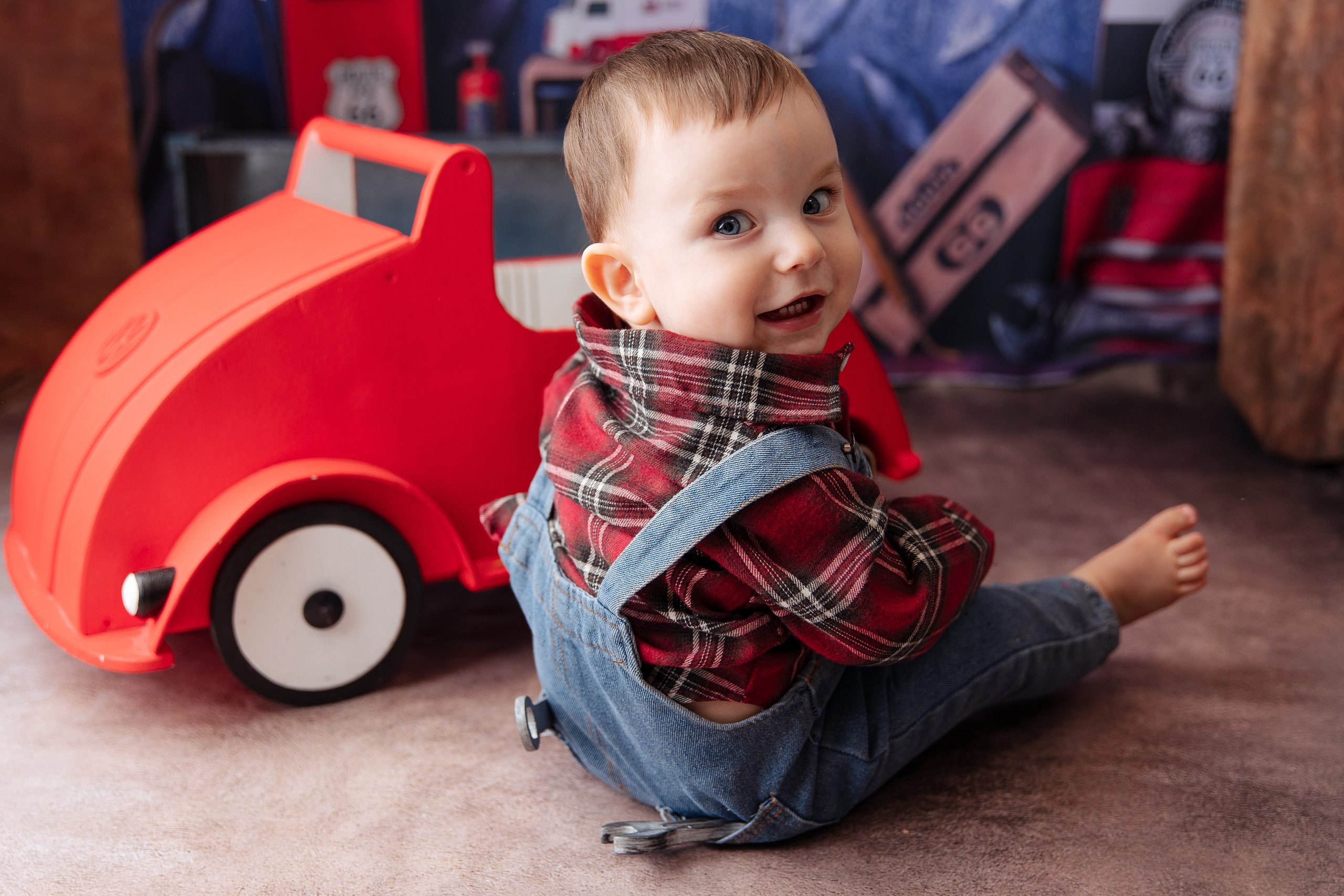 Тематические образы. Детский фотограф новорожденных Москва. годики под ключ. своя студия