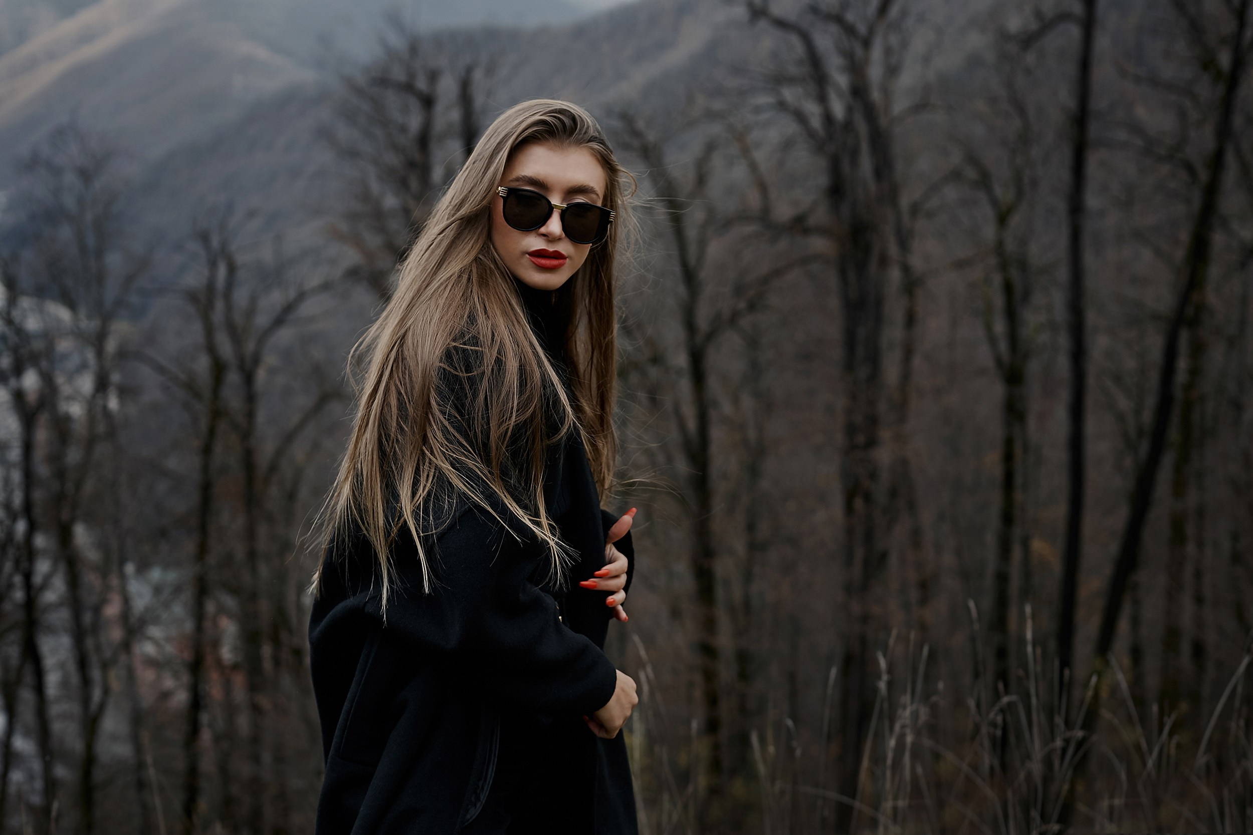 Ангелина в горах. Фото и видео контент в Сочи, фотограф, видеограф Сочи