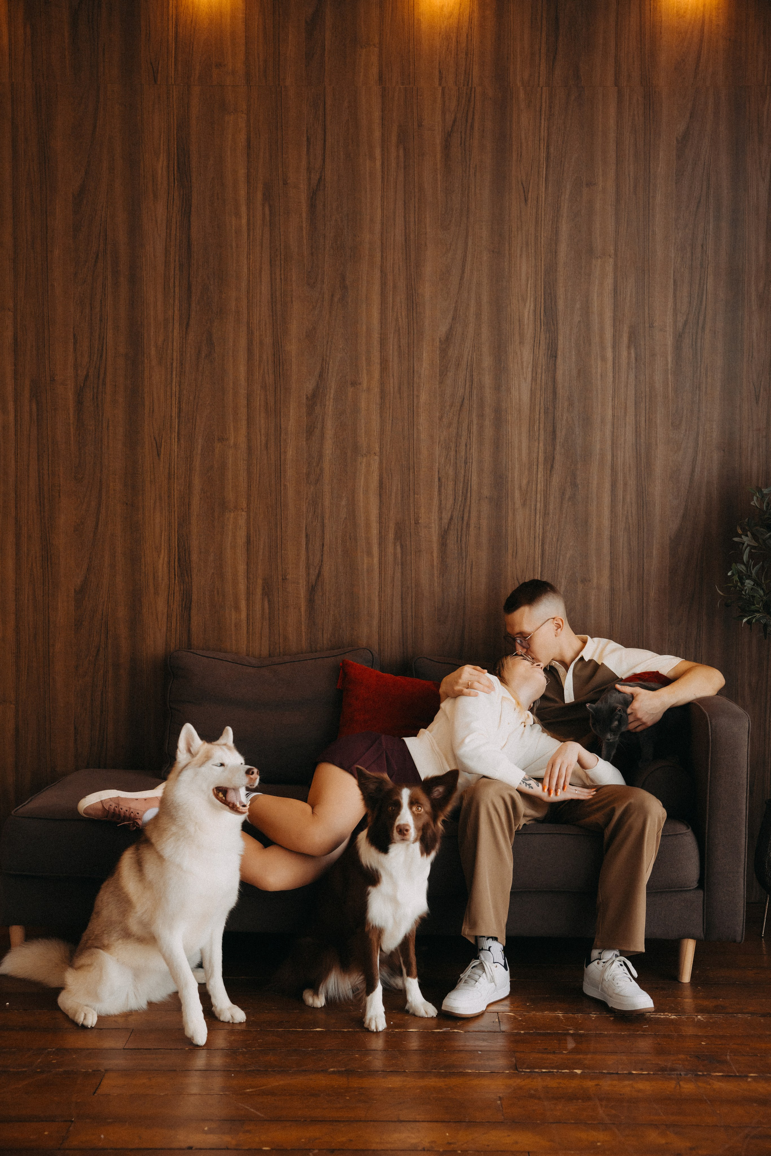 Мохнатые дети. Свадебный фотограф в Новосибирске Анастасия Бантик