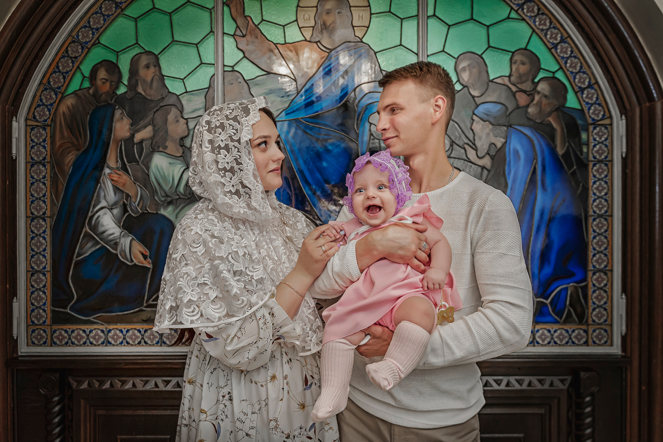 Крещение малышки. Свадебный фотограф Наталья Немцева в Санкт-Петербурге