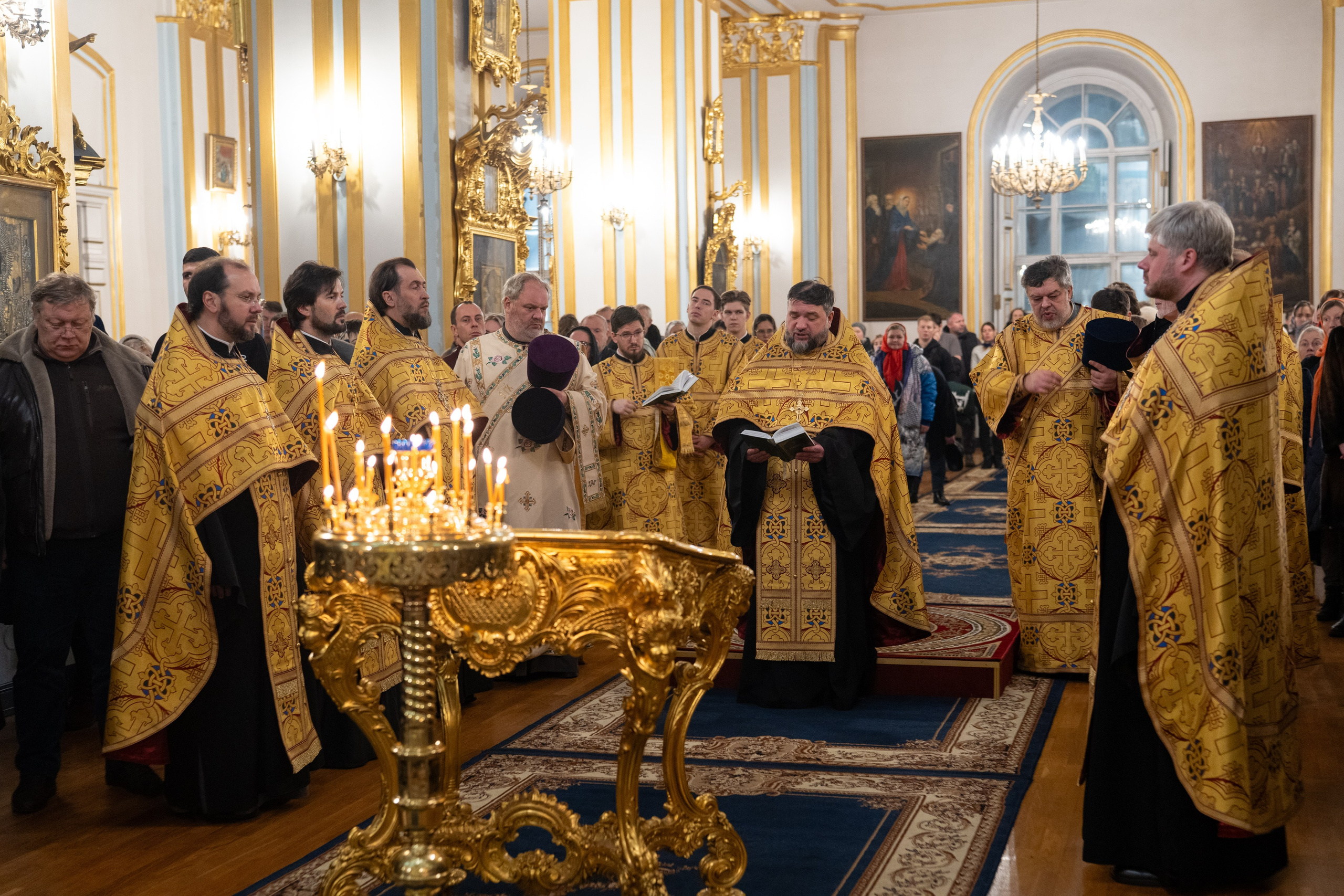 Вечерня. Молебен на Новый год. НИКОЛО-БОГОЯВЛЕНСКИЙ МОРСКОЙ СОБОР