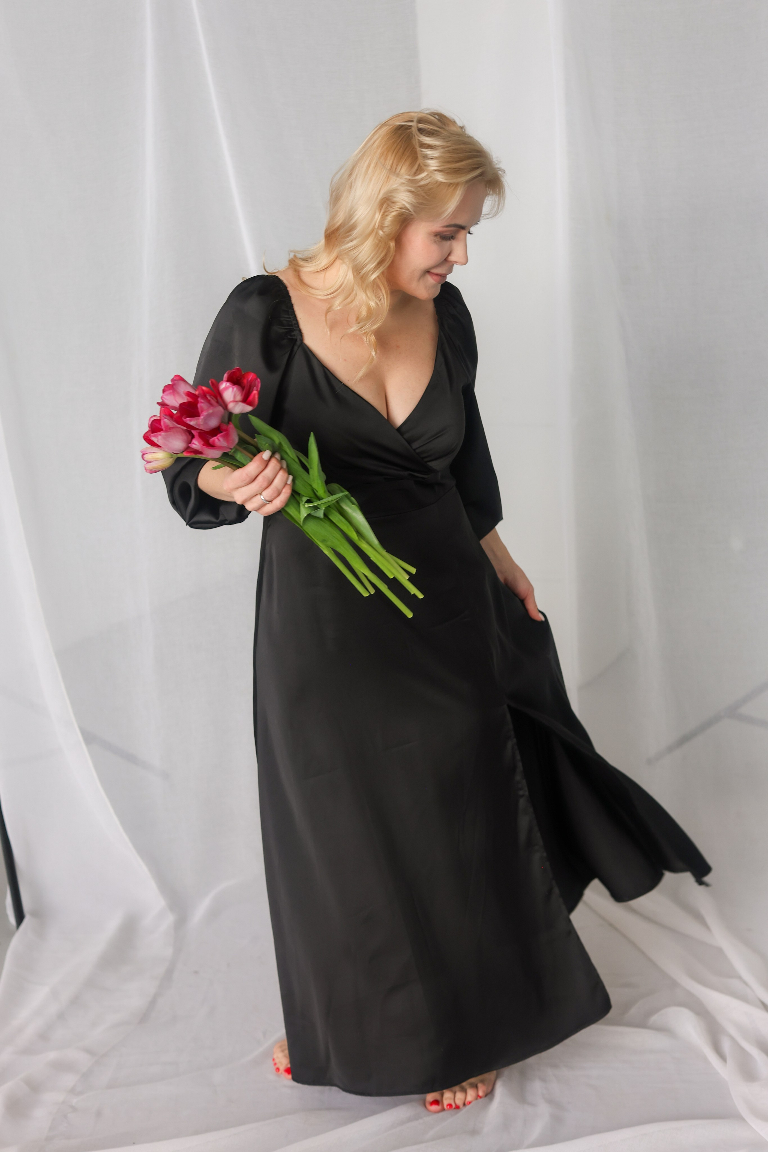 Фотопроект с цветами. Ольга. Фотограф состояний Марина Савинская