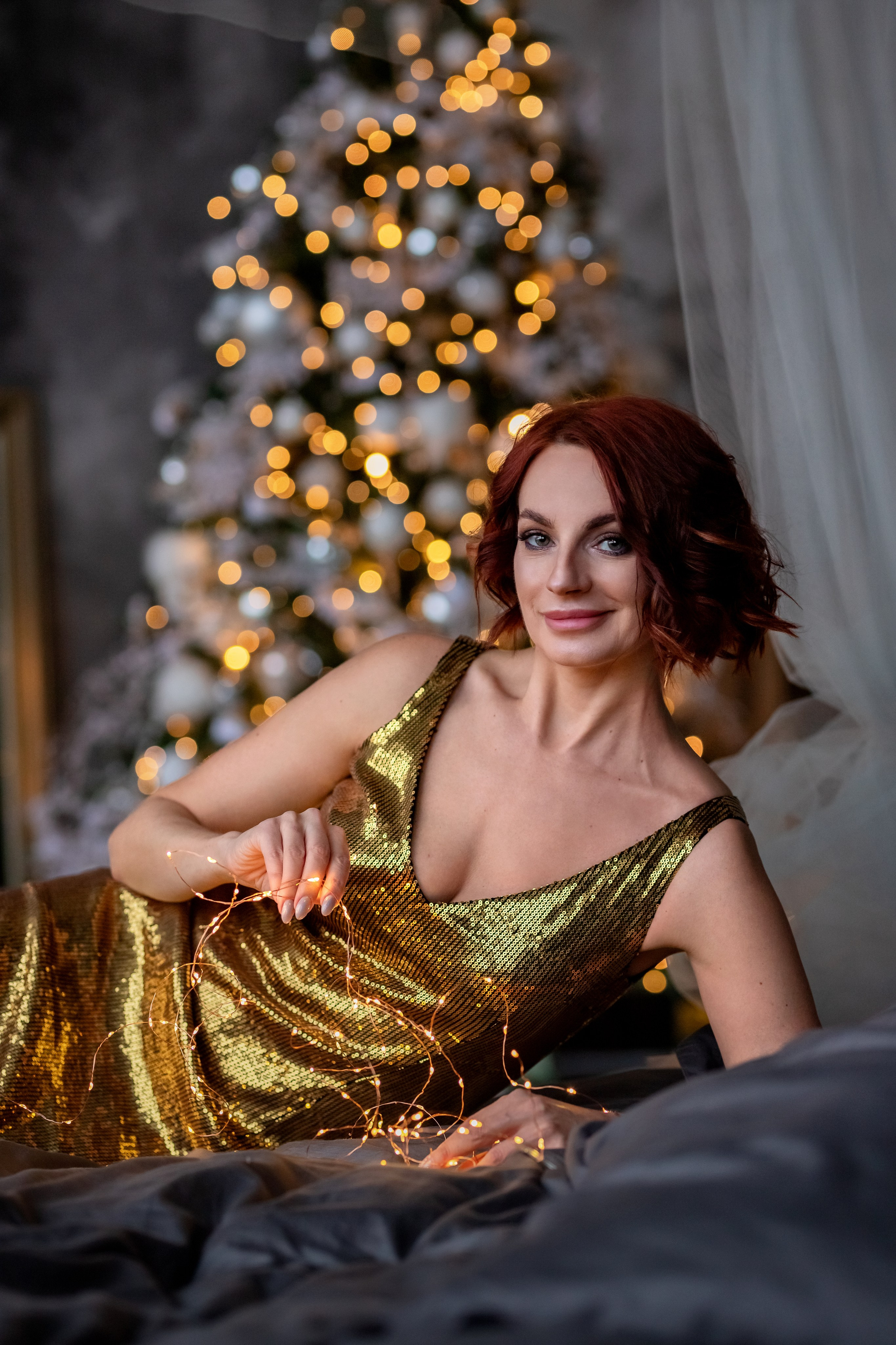 Новый год в ID. Фотограф в Москве. Женские фотосессии, love-story, контент